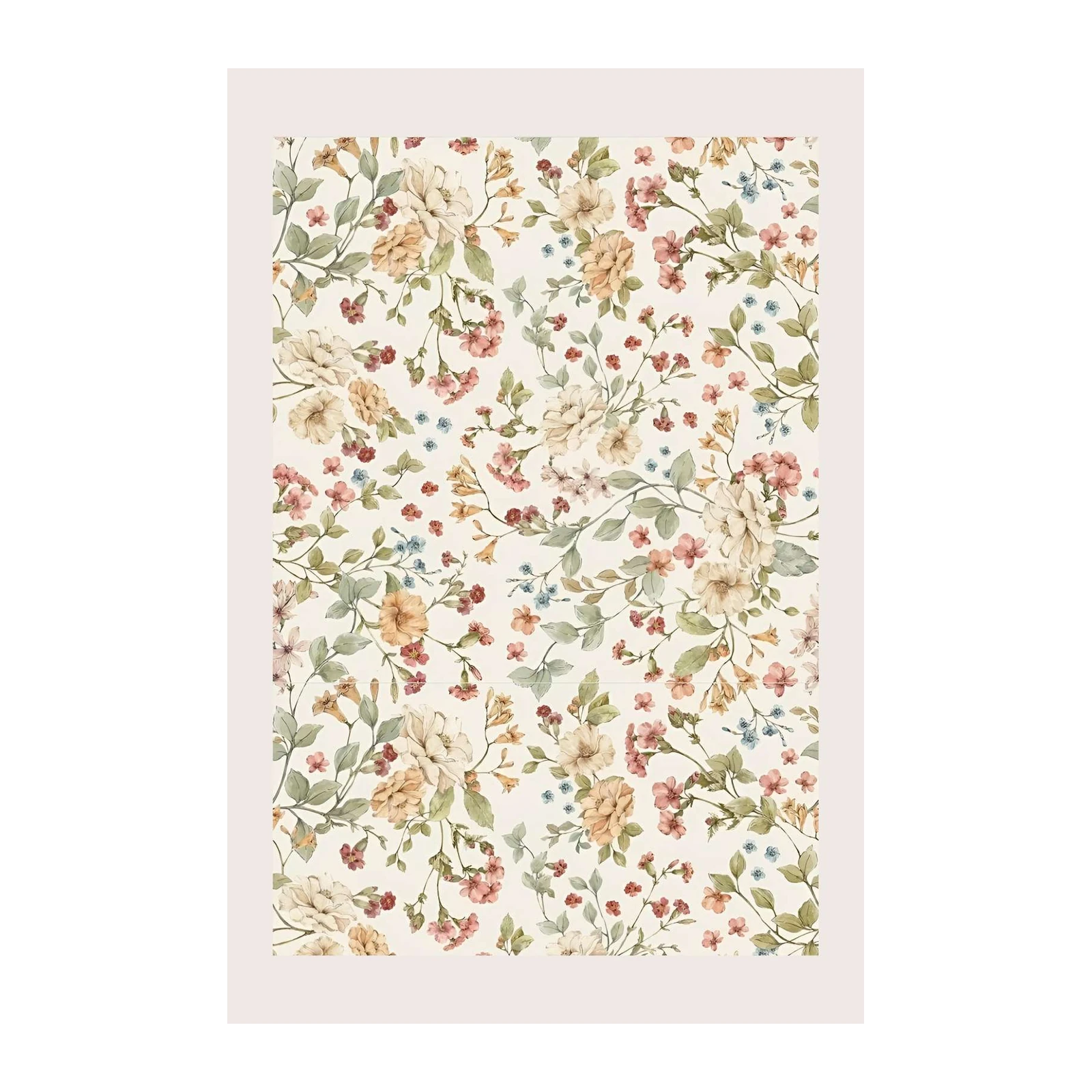 Vintage Floral Dream Wall Art