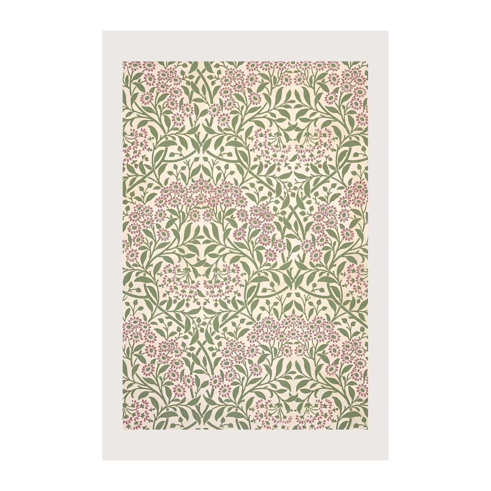 Vintage Floral Botanical Daisy Wall Art