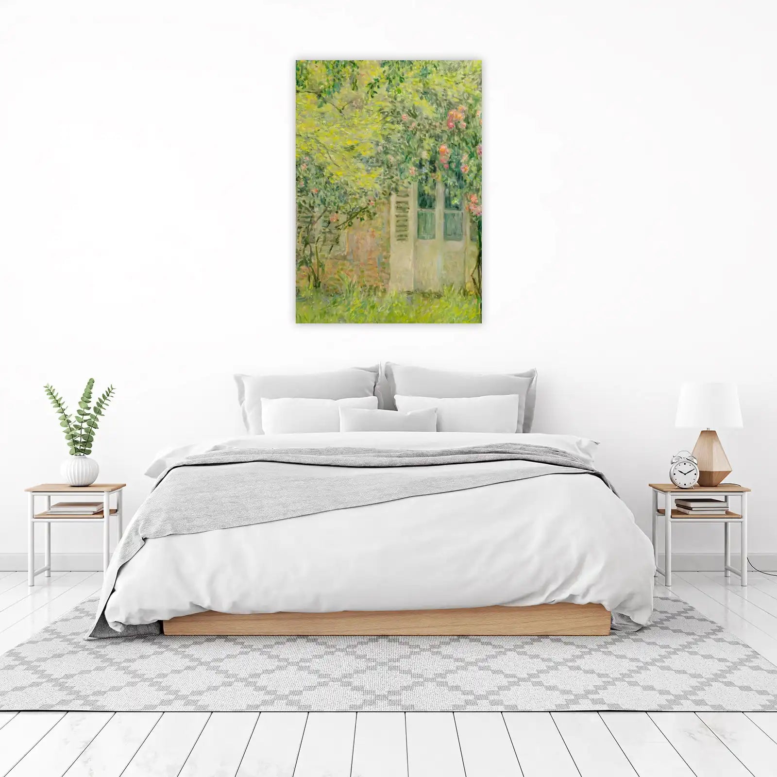 Impressionist Garden View Wall Art