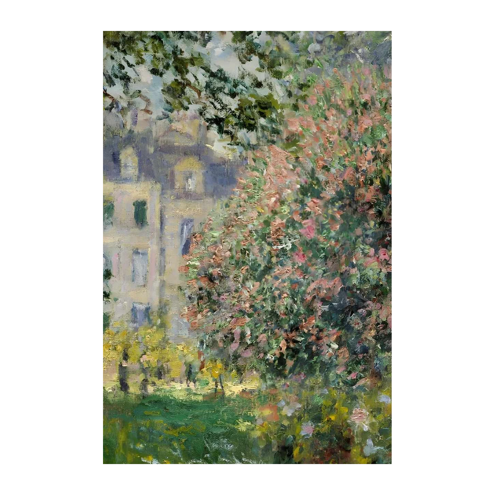 Impressionist Garden View Wall Art