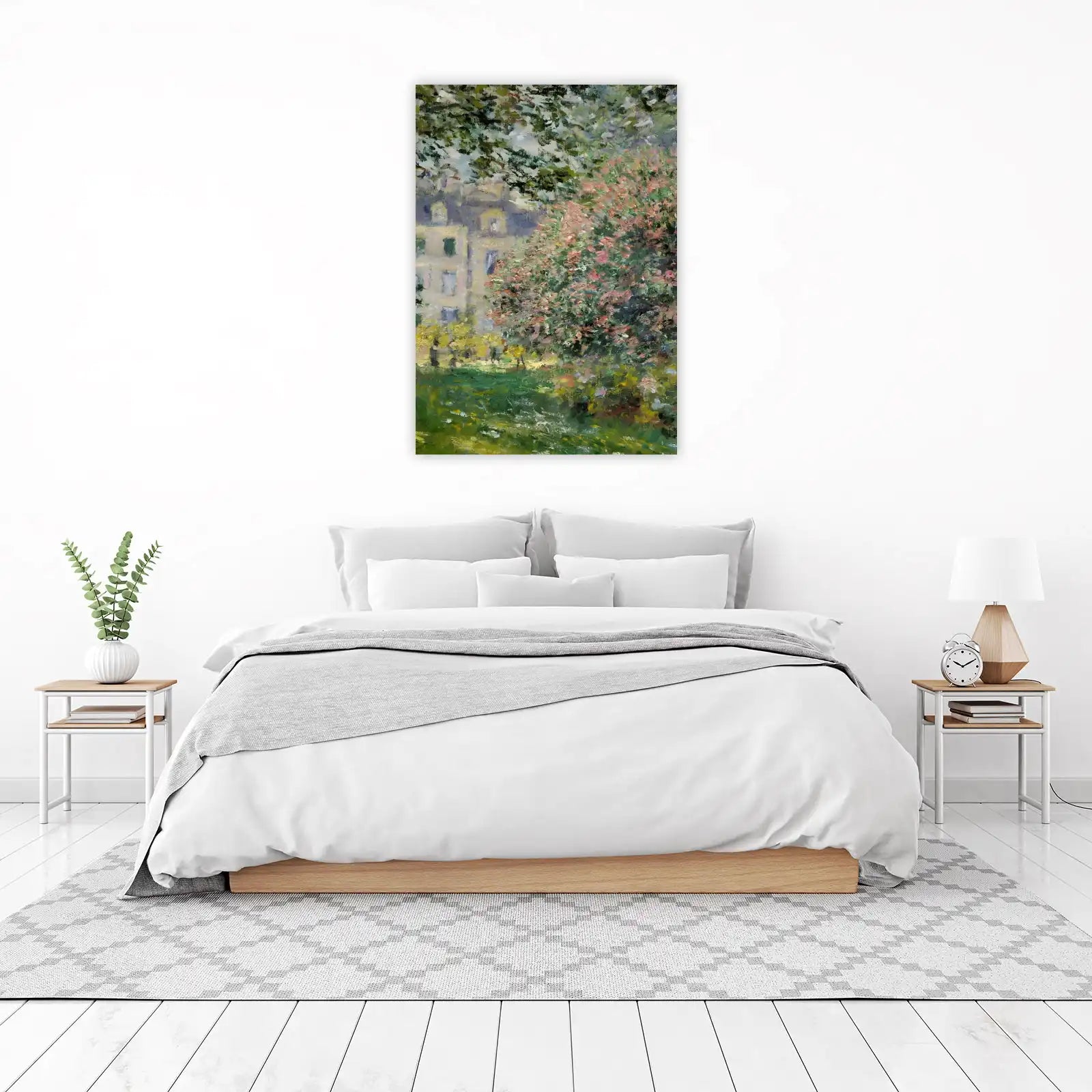 Impressionist Garden View Wall Art