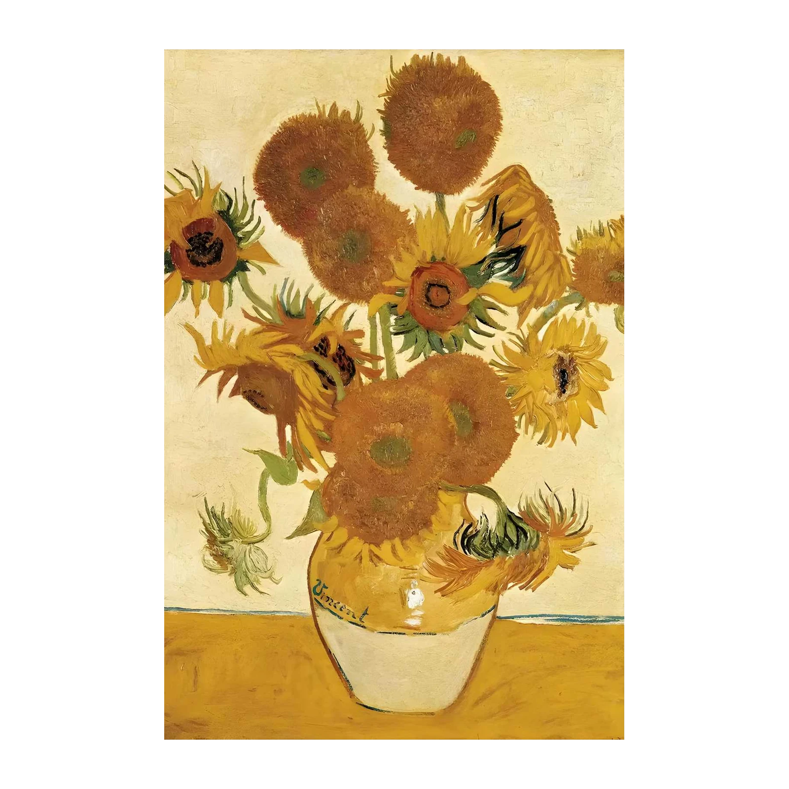 Van Gogh Sunflowers Masterpiece Wall Art