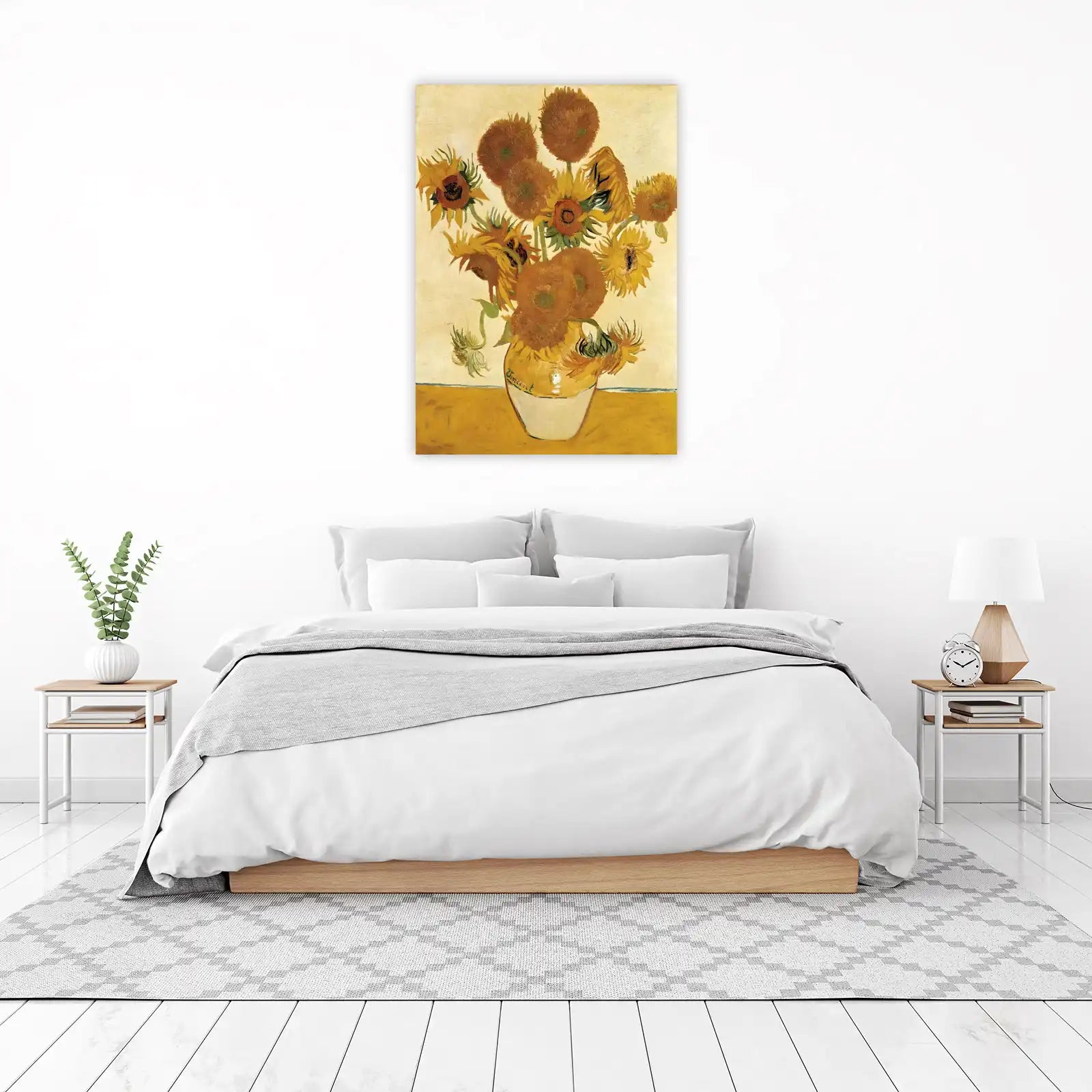 Van Gogh Sunflowers Masterpiece Wall Art