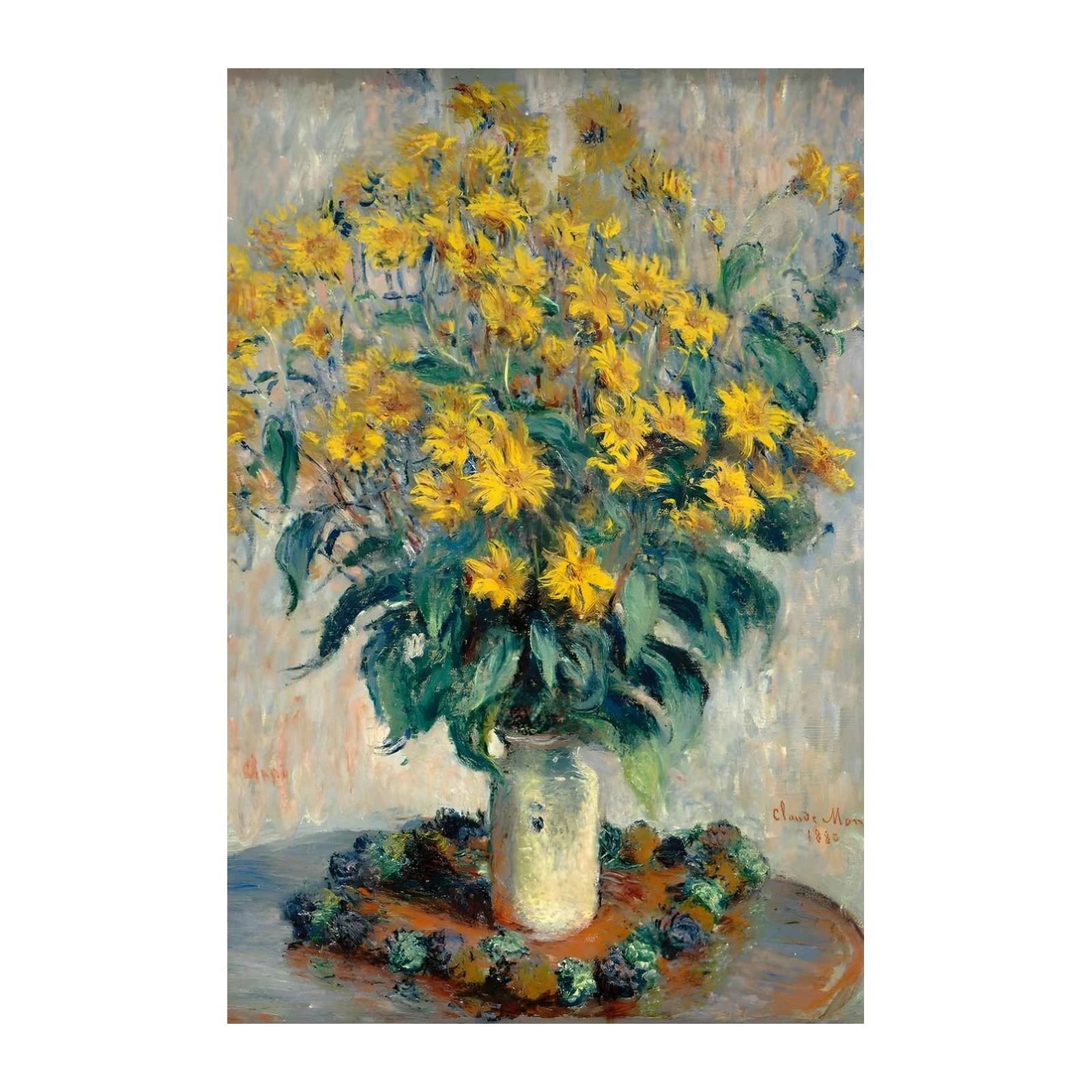 Vibrant Yellow Sunflowers Bouquet Wall Art