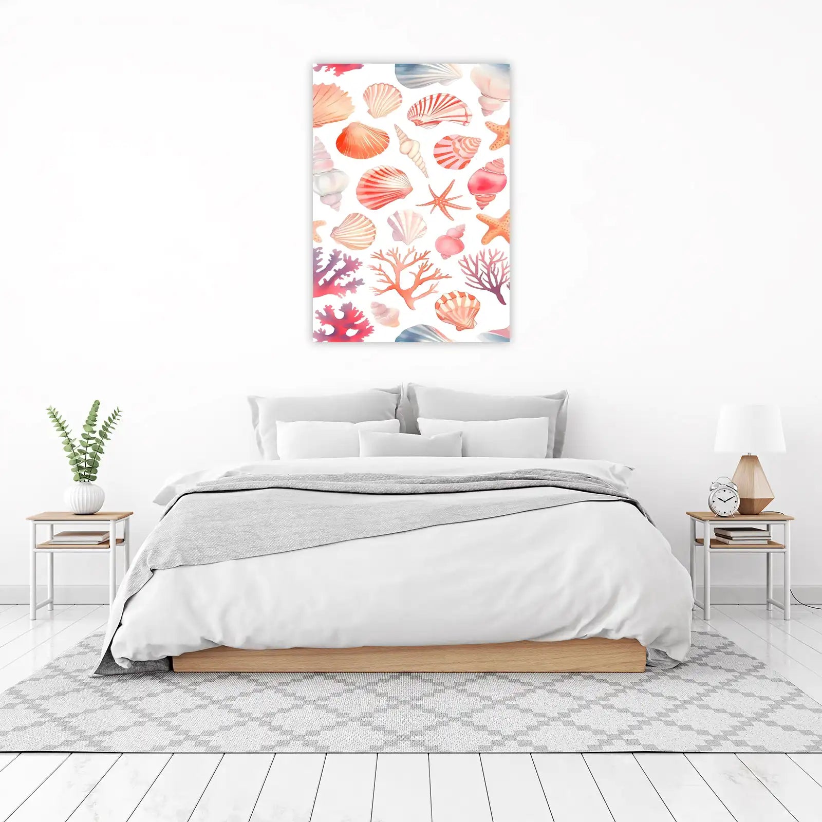 Ocean Delights Seashell & Coral Wall Art