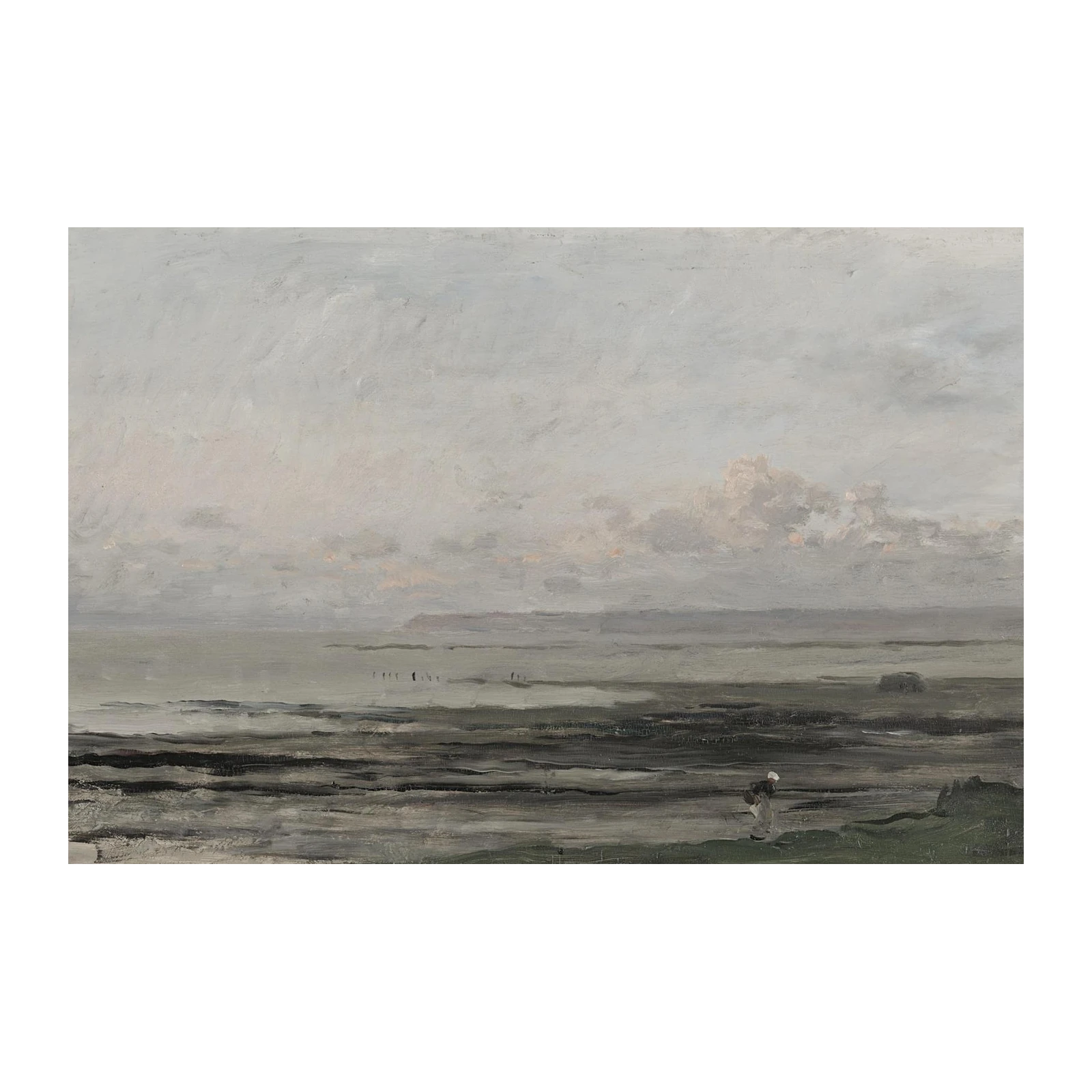 Serene Coastal Landscape Wall Art