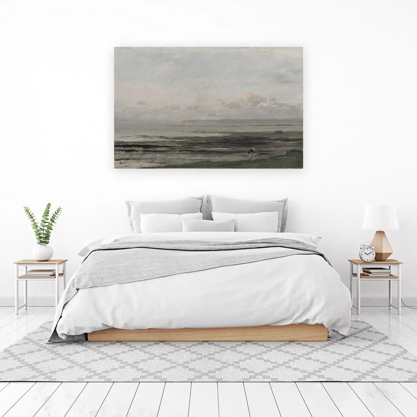 Serene Coastal Landscape Wall Art