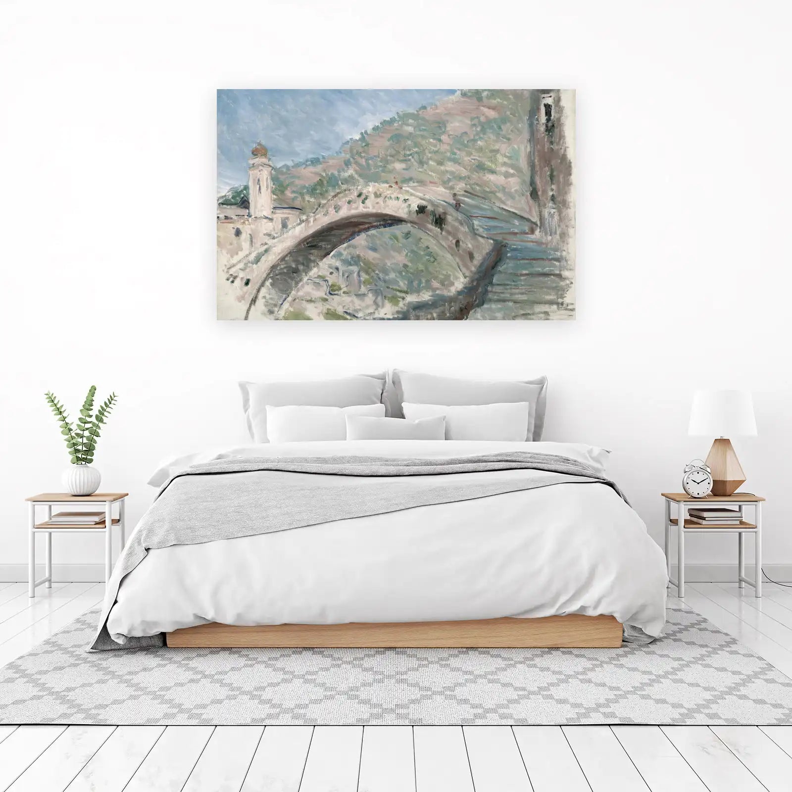 Impressionist Bridge & Tower Wall Art
