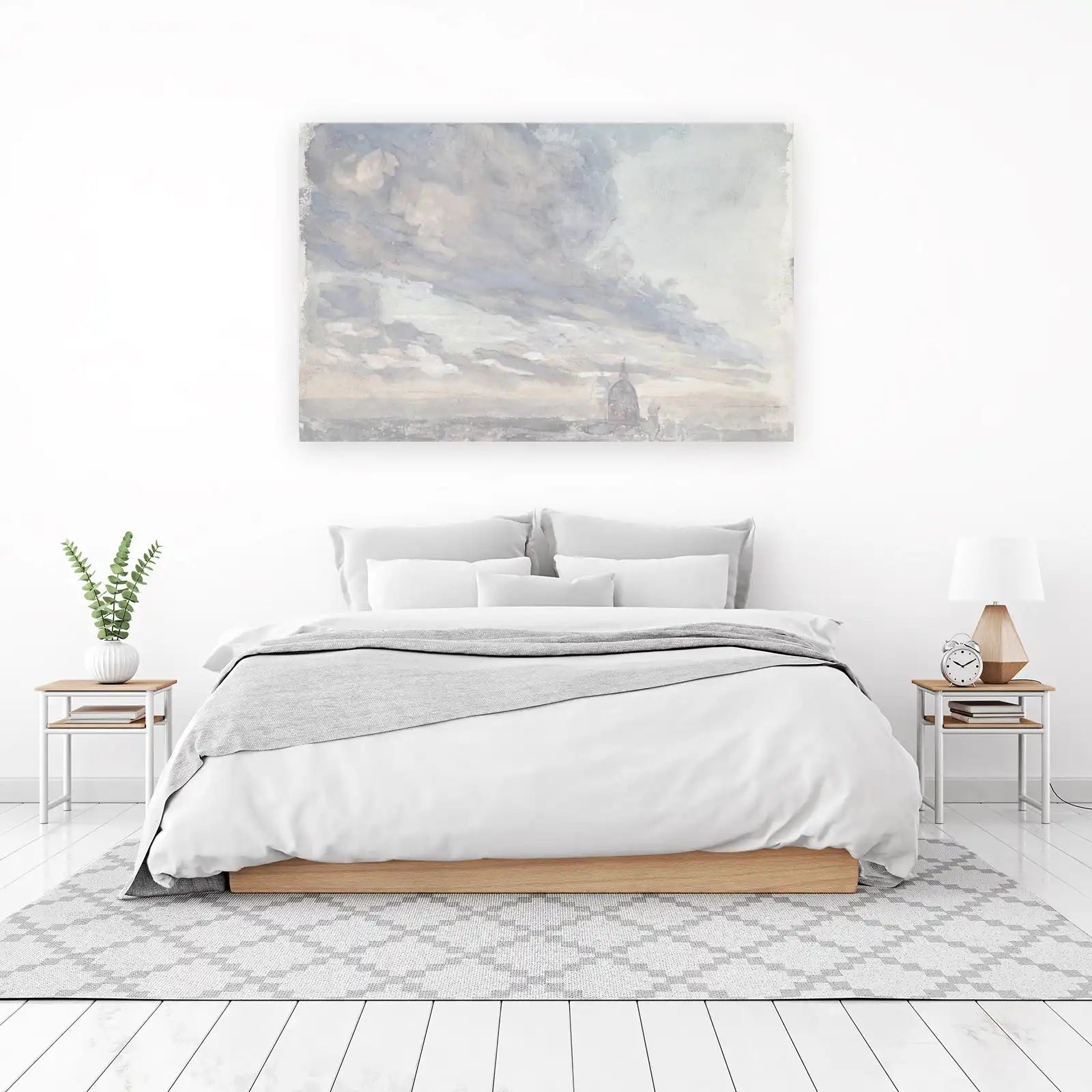 Atmospheric Cloudscape Cityscape Wall Art