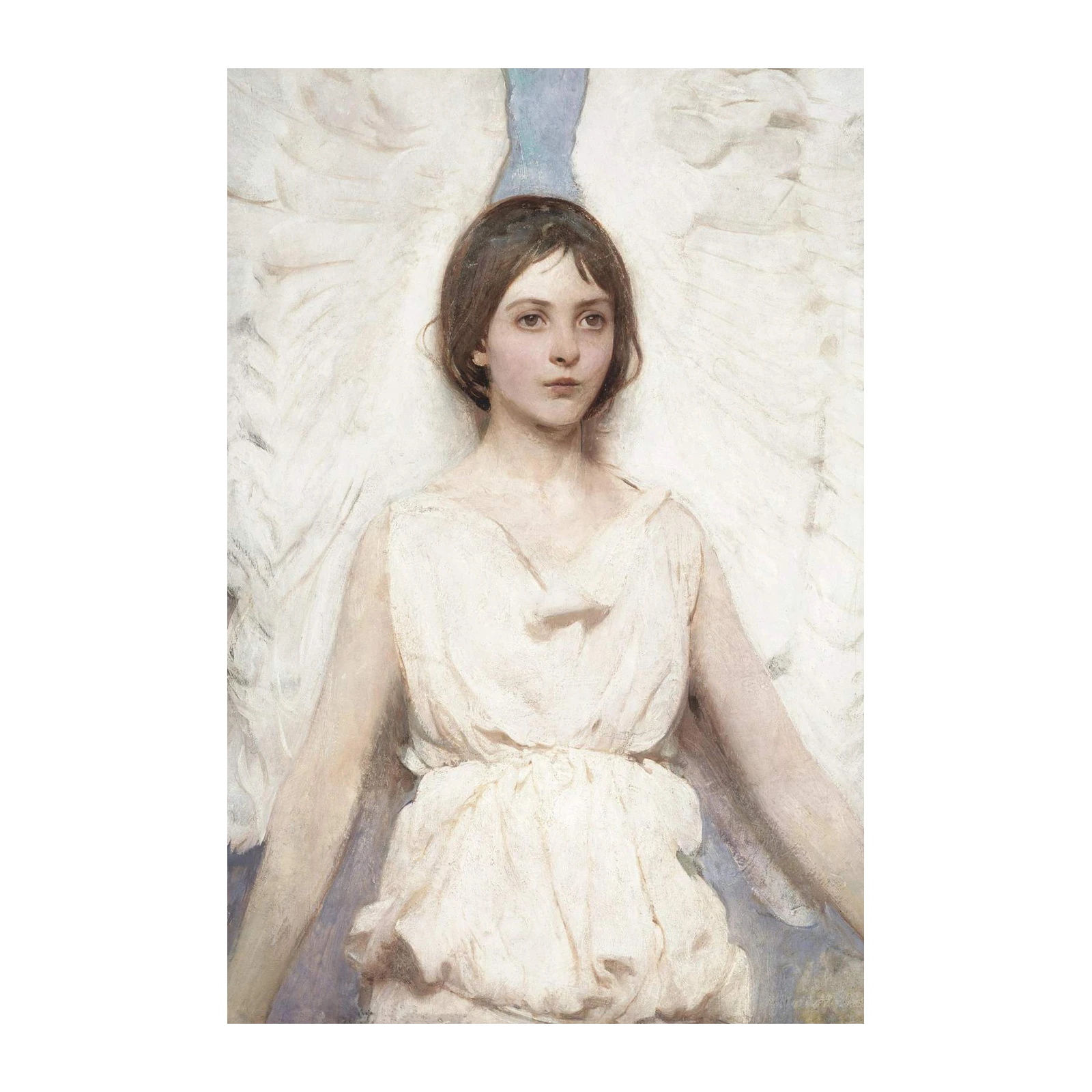 Serene Angel Portrait Wall Art