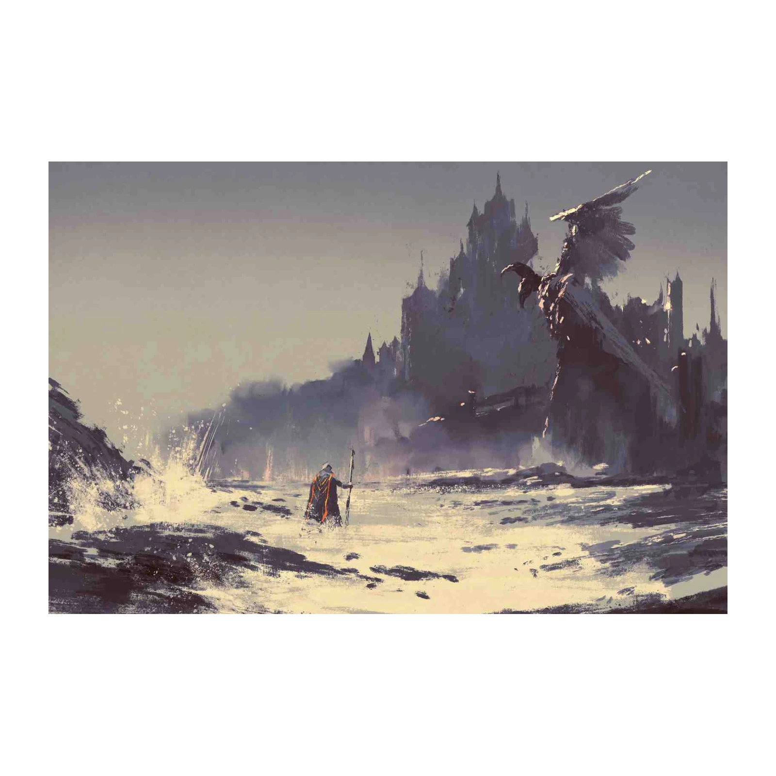 Epic Fantasy Landscape Wall Art