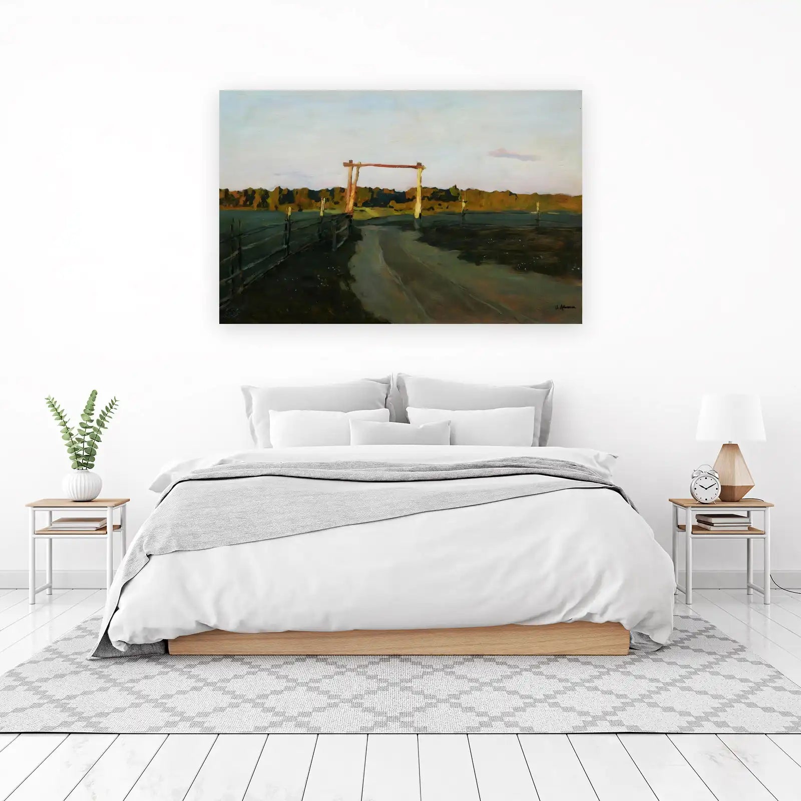 Rustic Gateway Landscape Wall Art