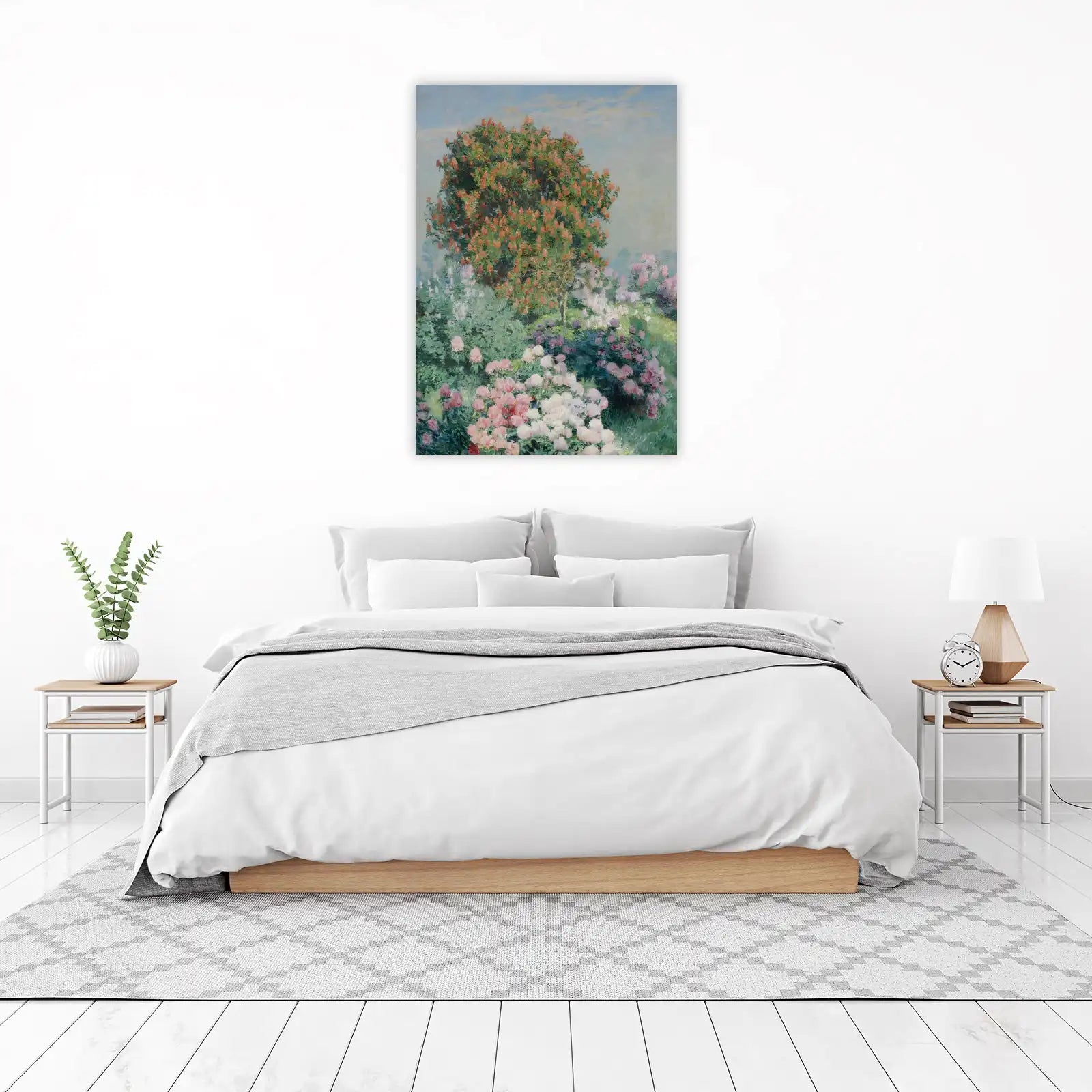 Vibrant Garden Floral Bloom Wall Art