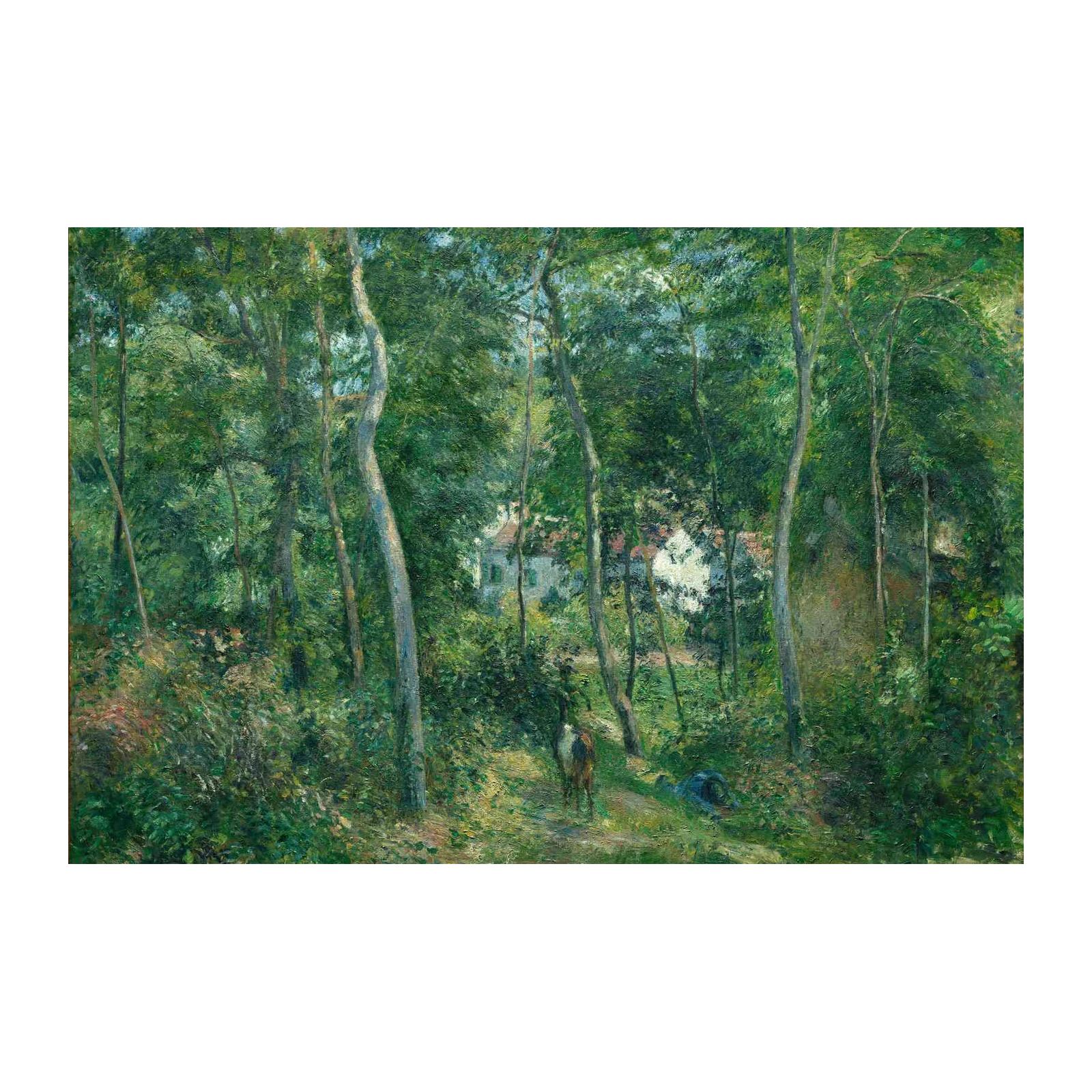 Enchanting Forest Path Landscape Wall Art