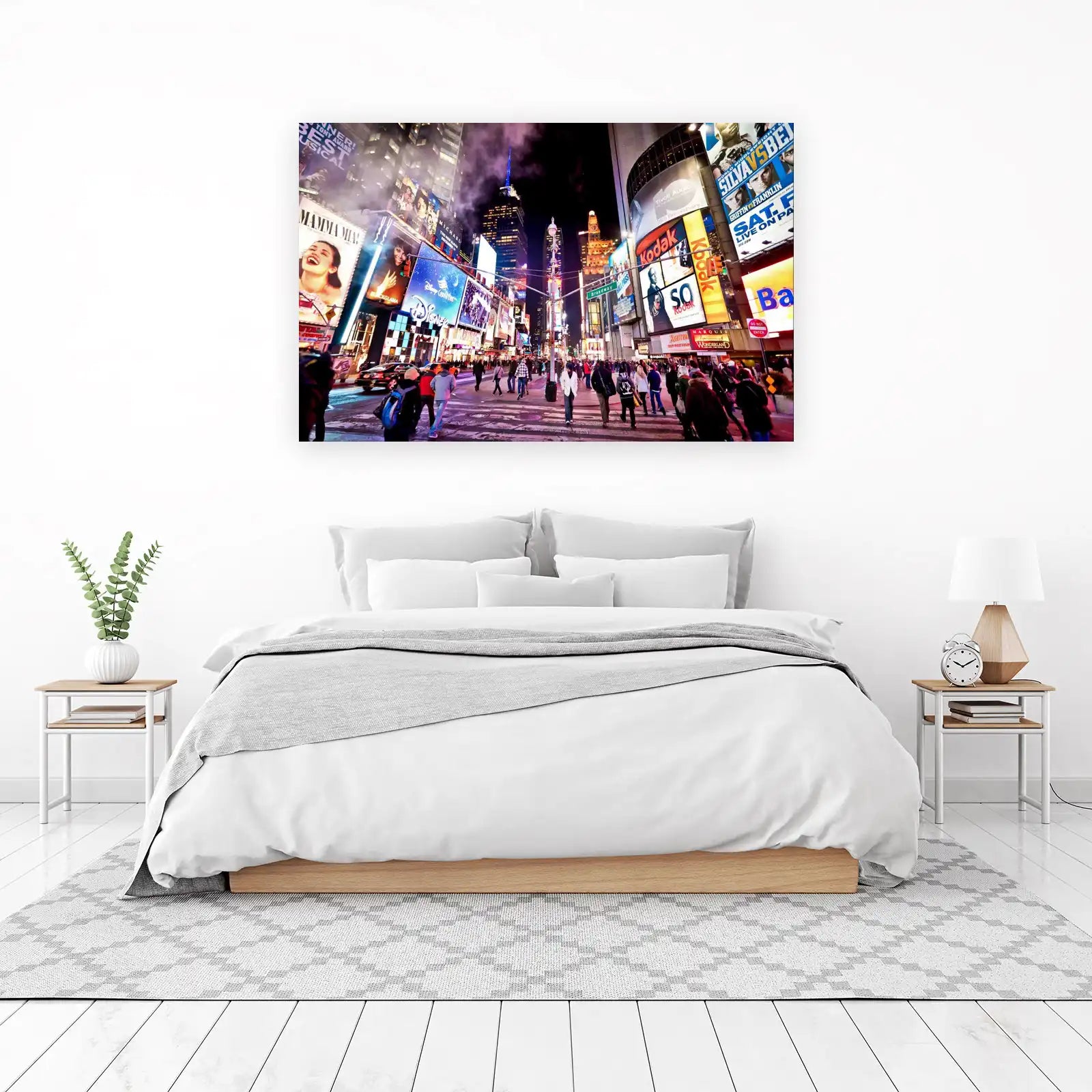 Times Square Nightlife New York City Wall Art