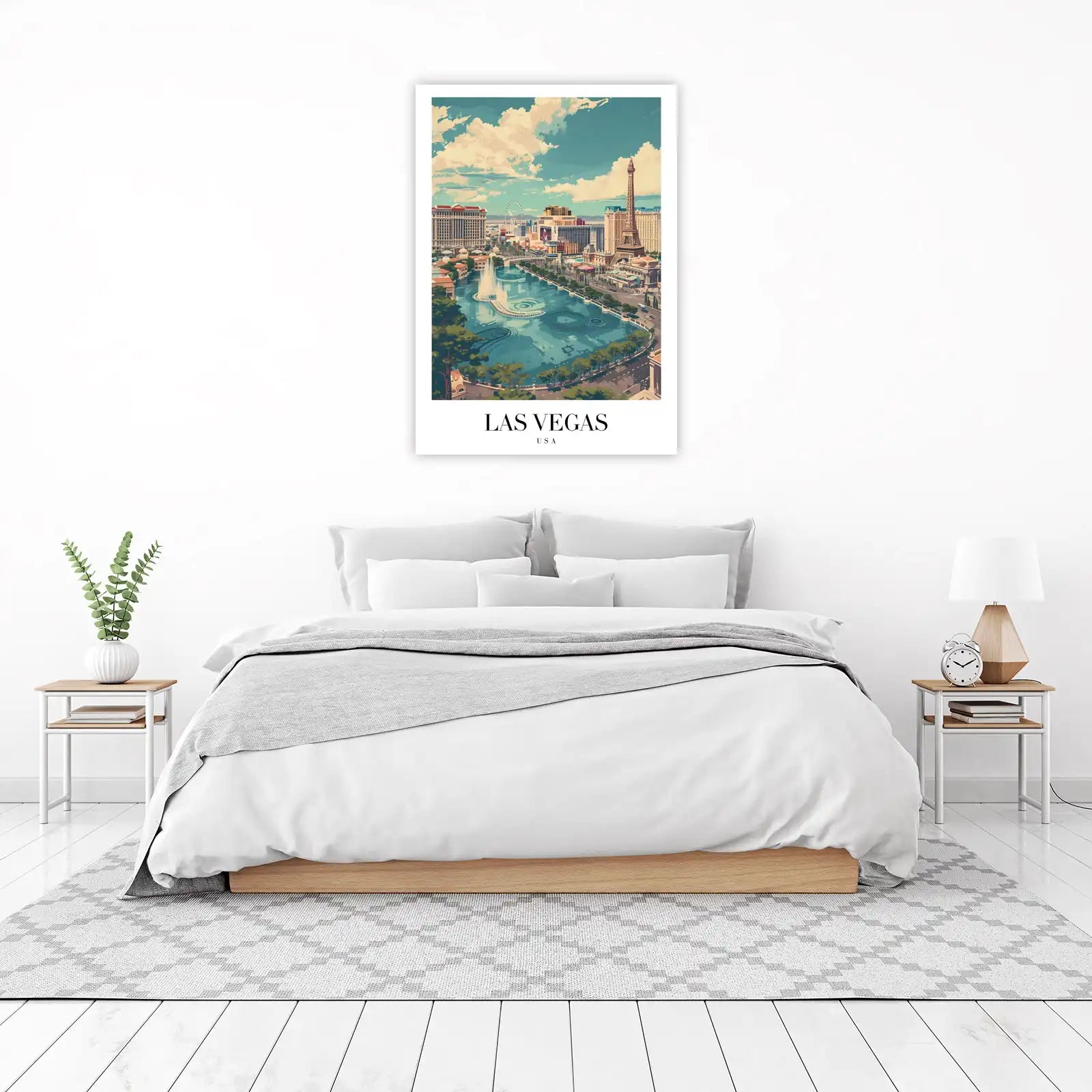 Vibrant Las Vegas Strip Wall Art