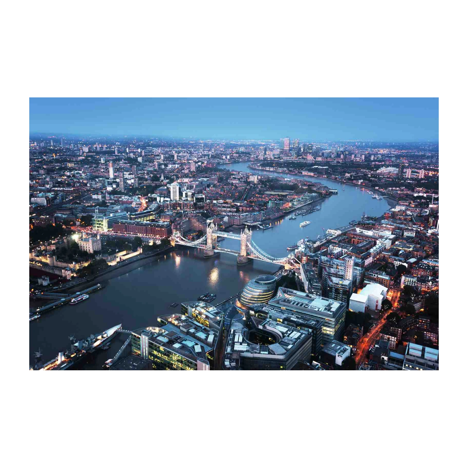Majestic London Skyline Tower Bridge Wall Art