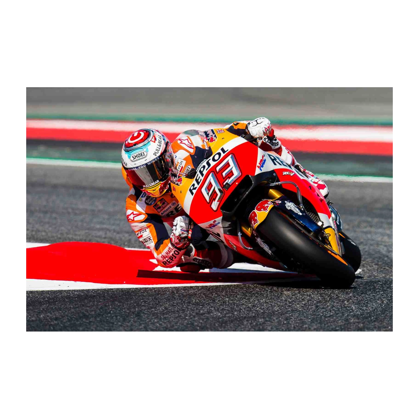 MotoGP Rider Dynamic Action Wall Art