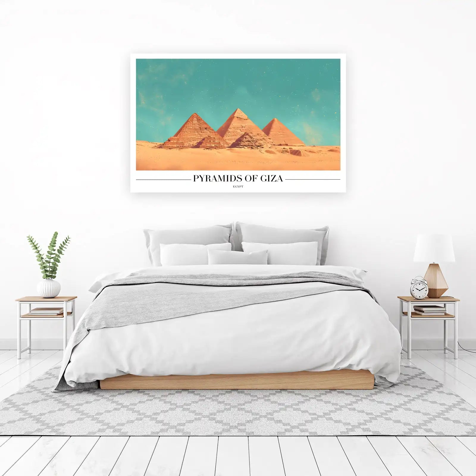 Pyramids of Giza Desert Dream Wall Art