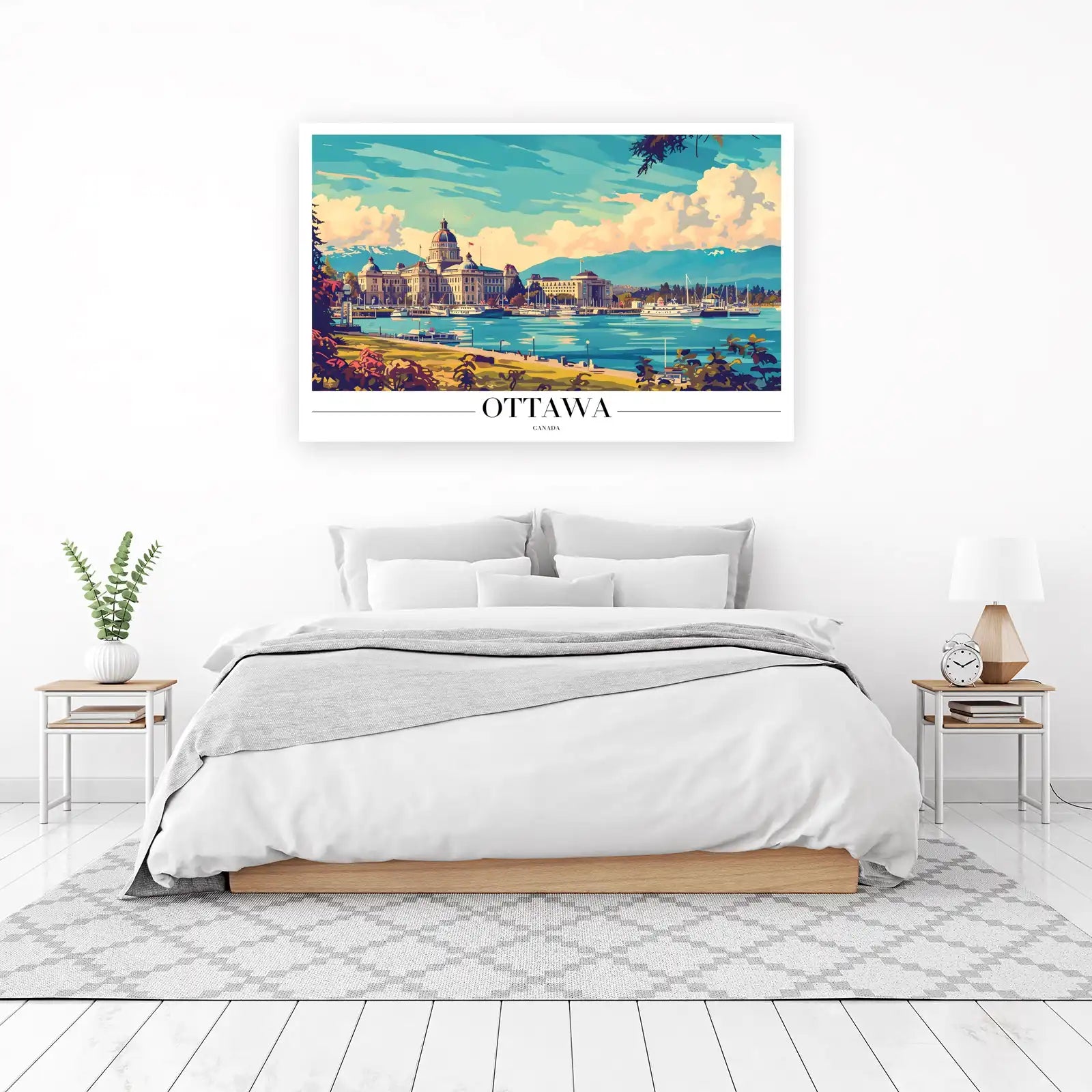 Ottawa Skyline & Parliament Hill Wall Art