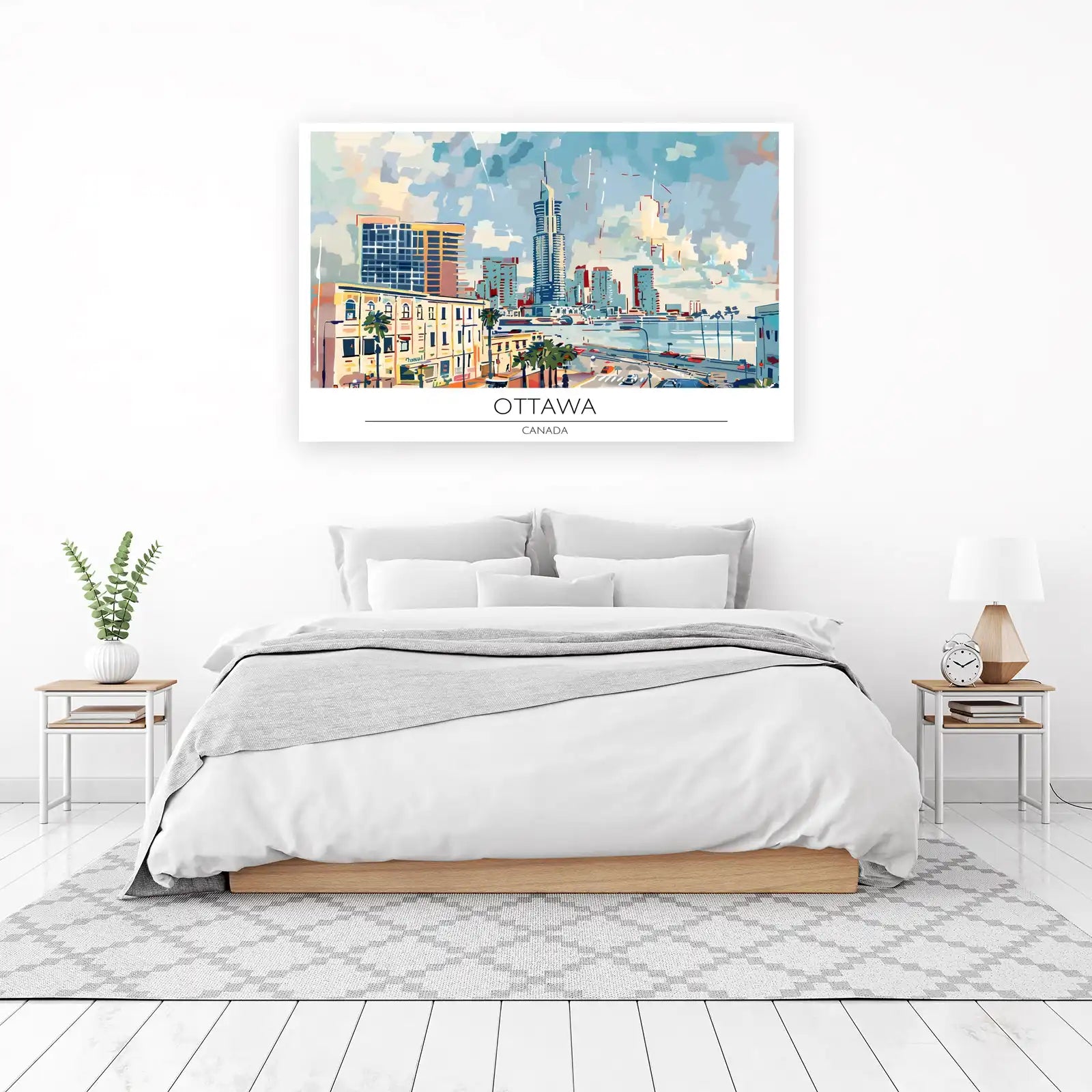 Vibrant Ottawa Cityscape Wall Art