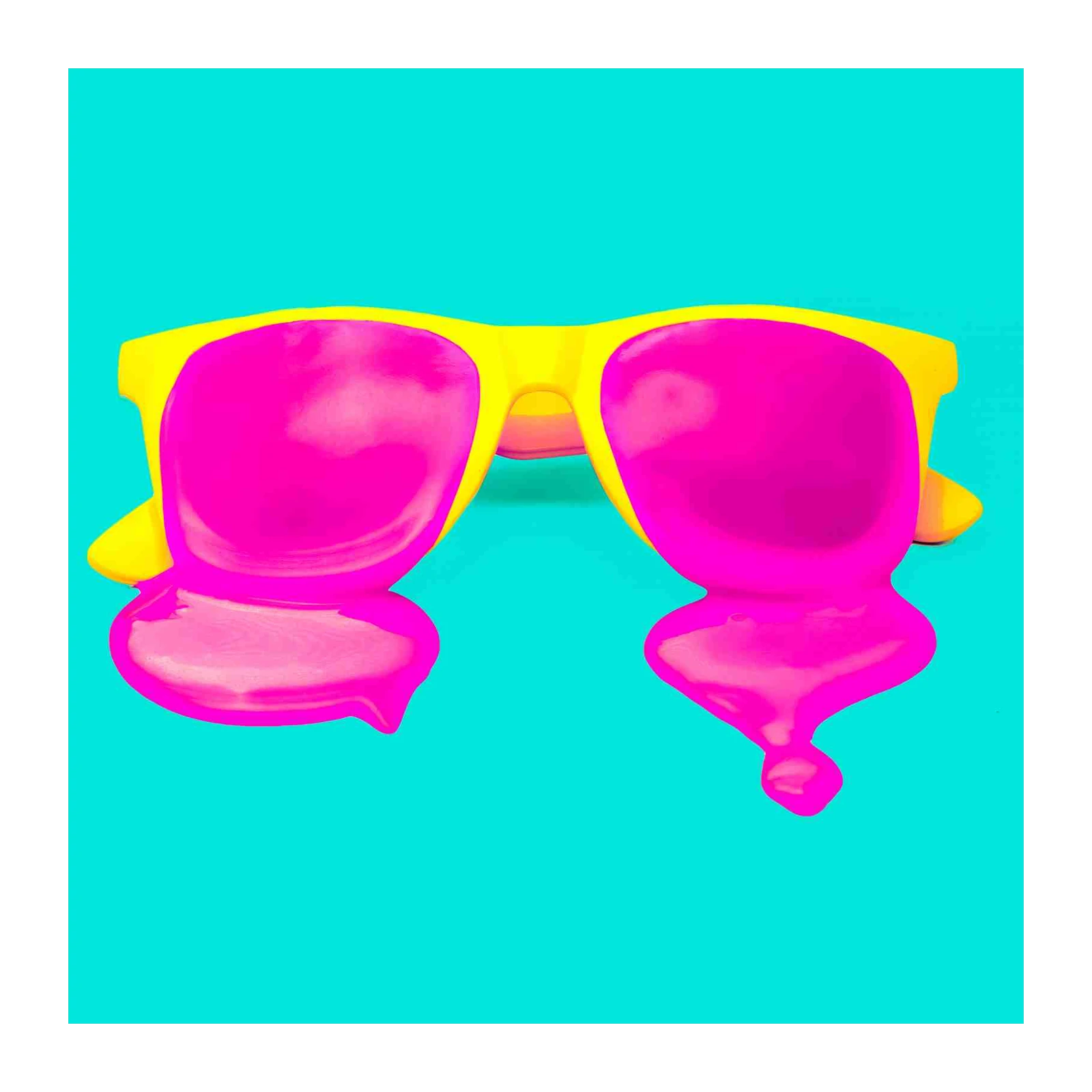 Melting Sunglasses Pop Art Wall Art