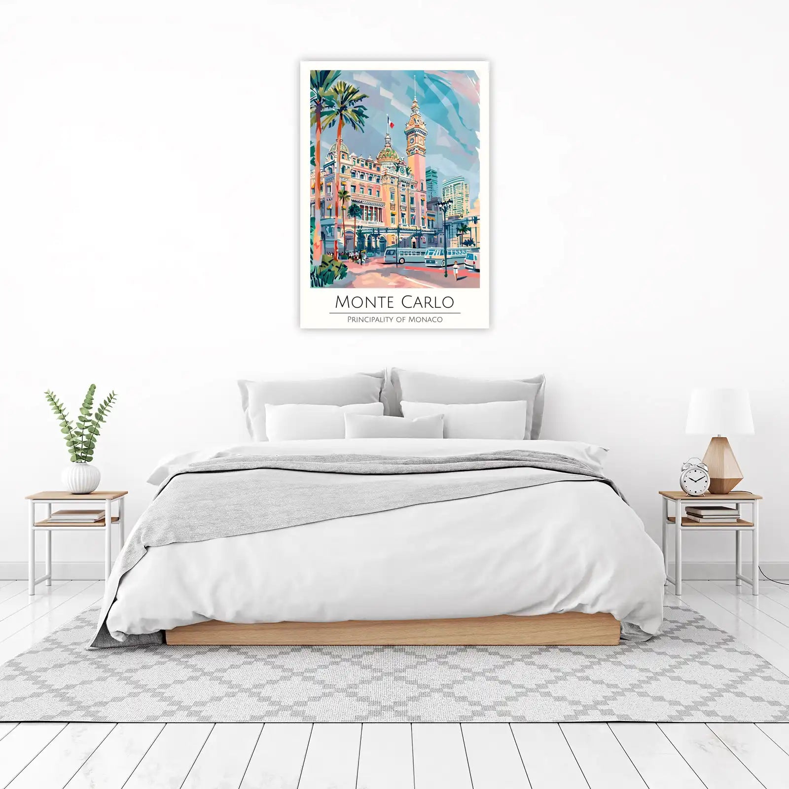 Monte Carlo Casino Art Print