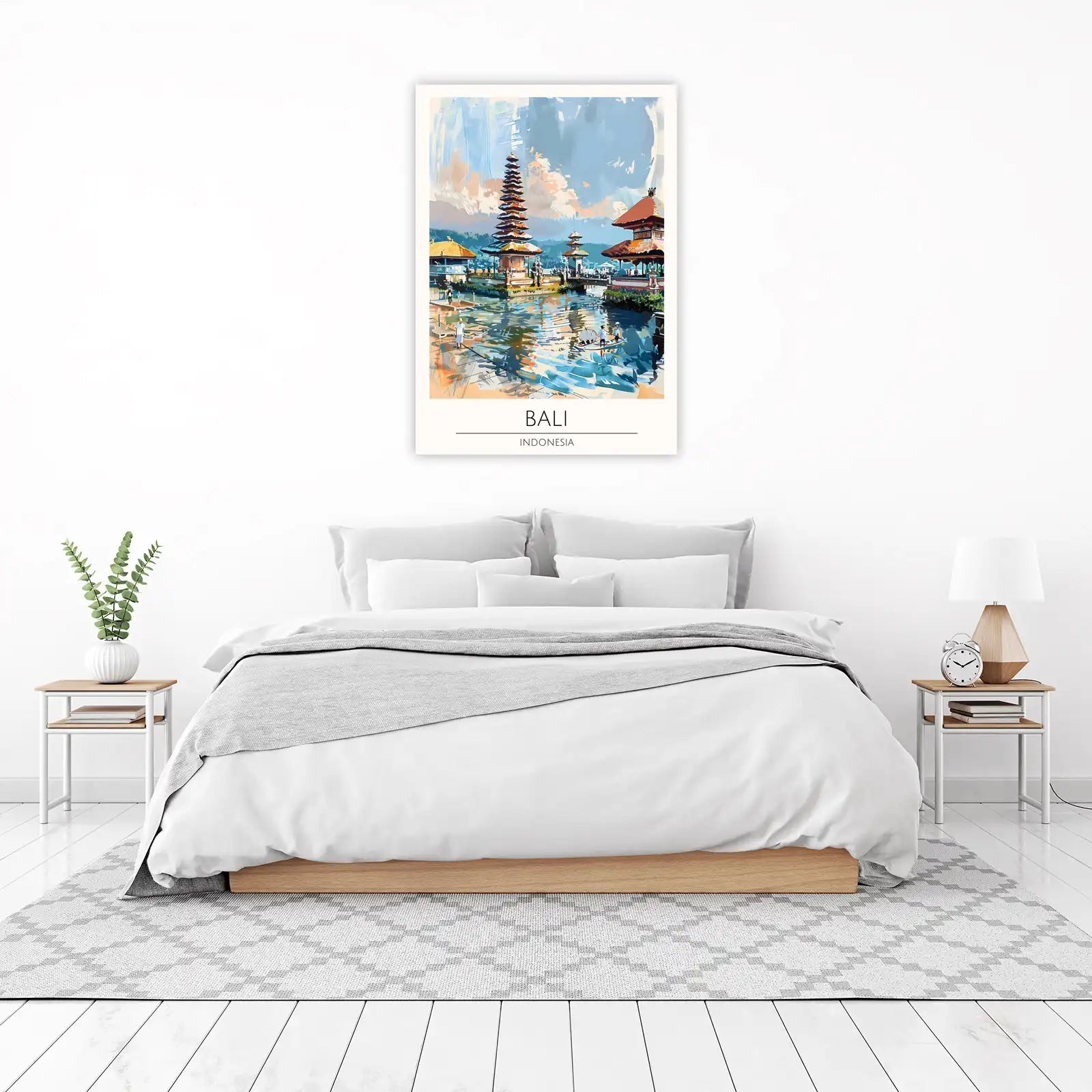 Bali Temple Serenity Wall Art