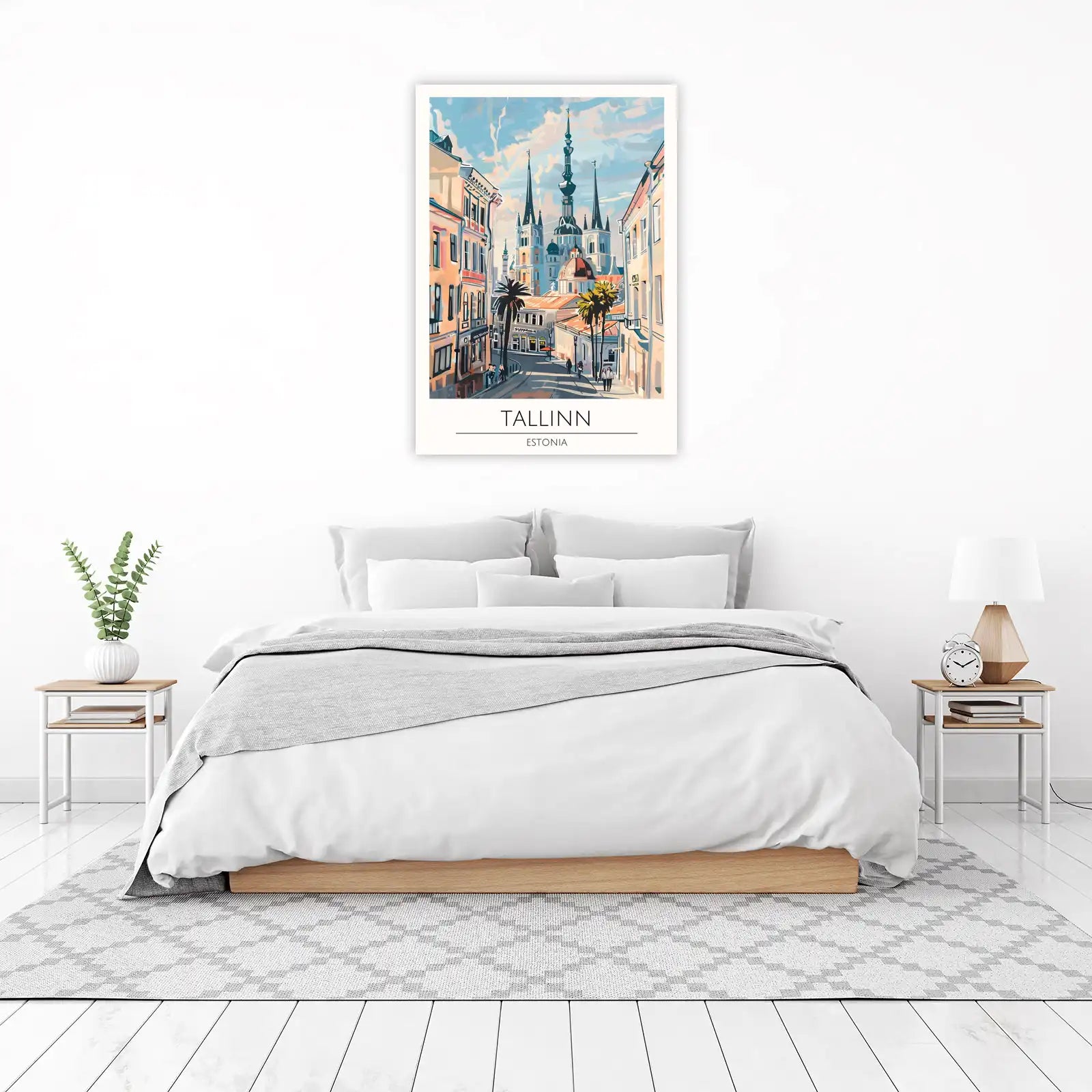 Tallinn Estonia Cityscape Wall Art