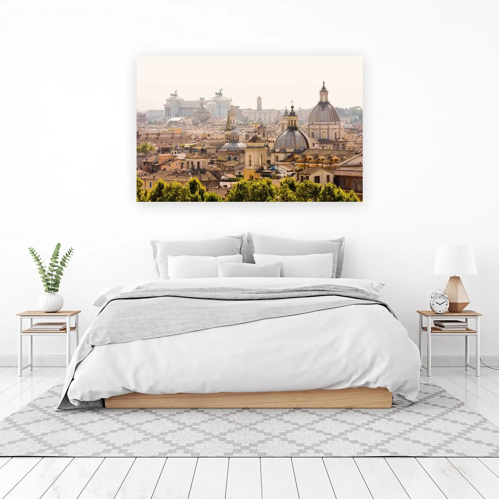 Rome Skyline Domes Wall Art