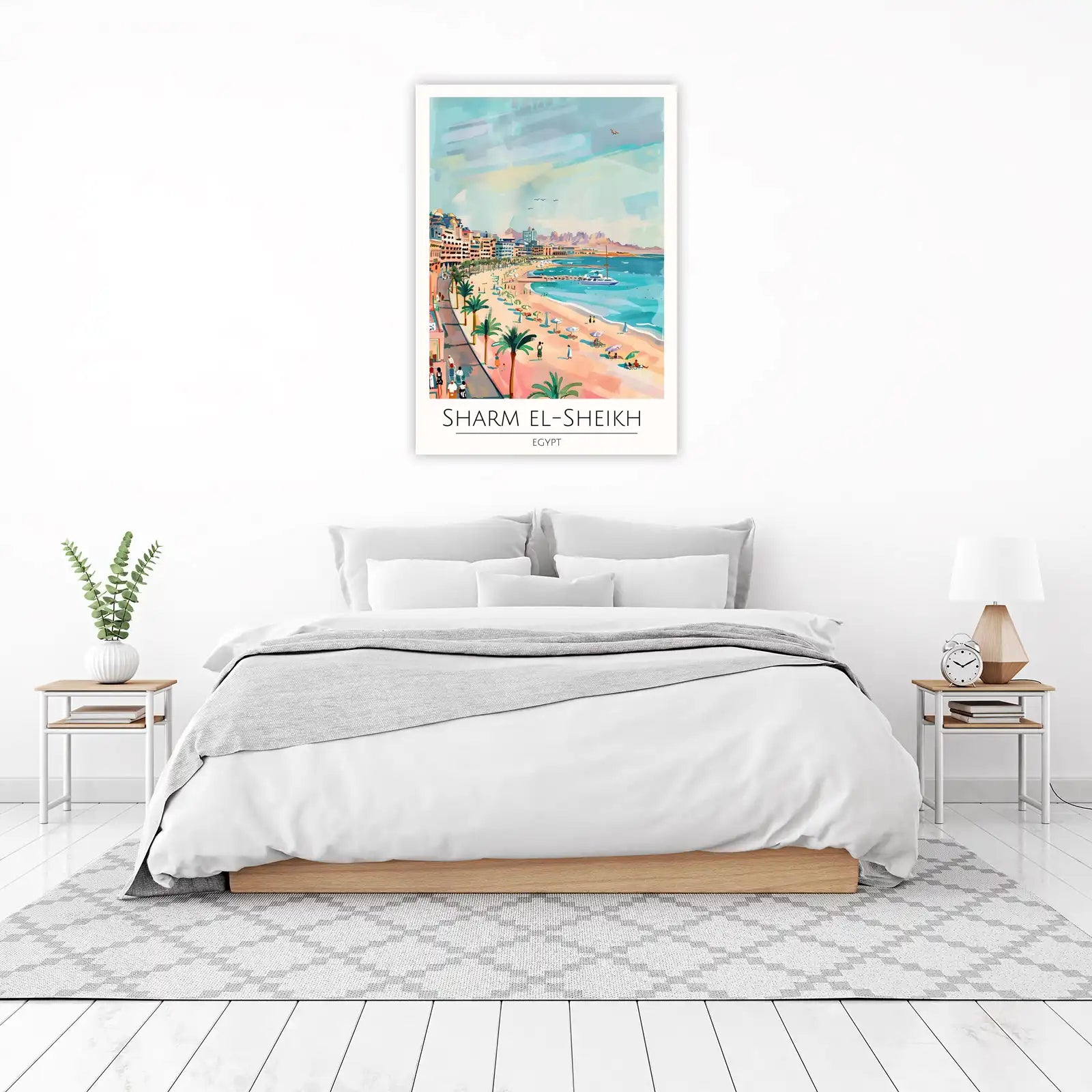 Sharm El-Sheikh Egypt Beach Scene Wall Art