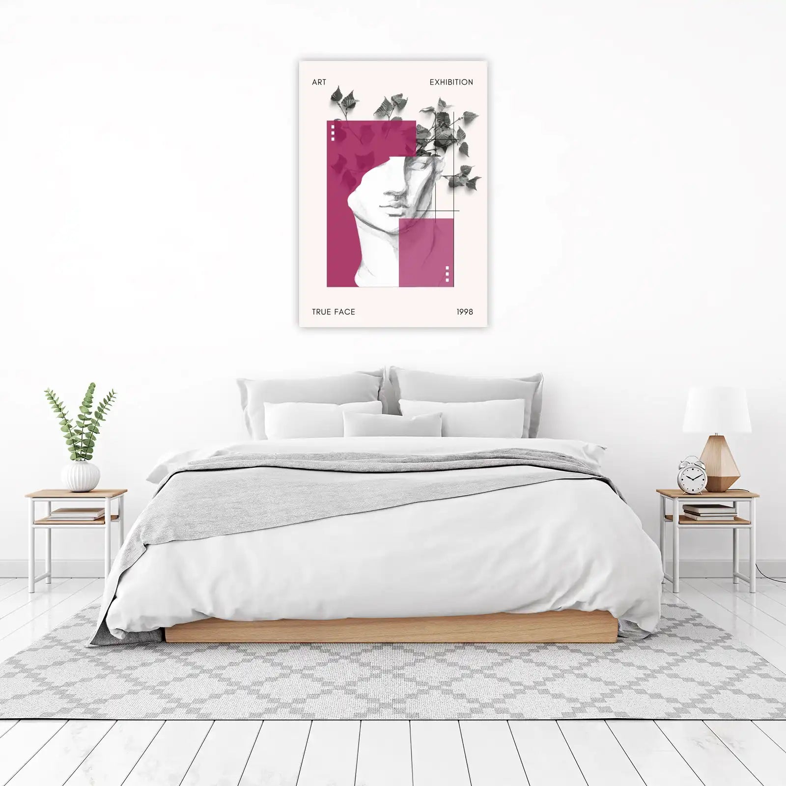 True Face Abstract Sculpture Wall Art