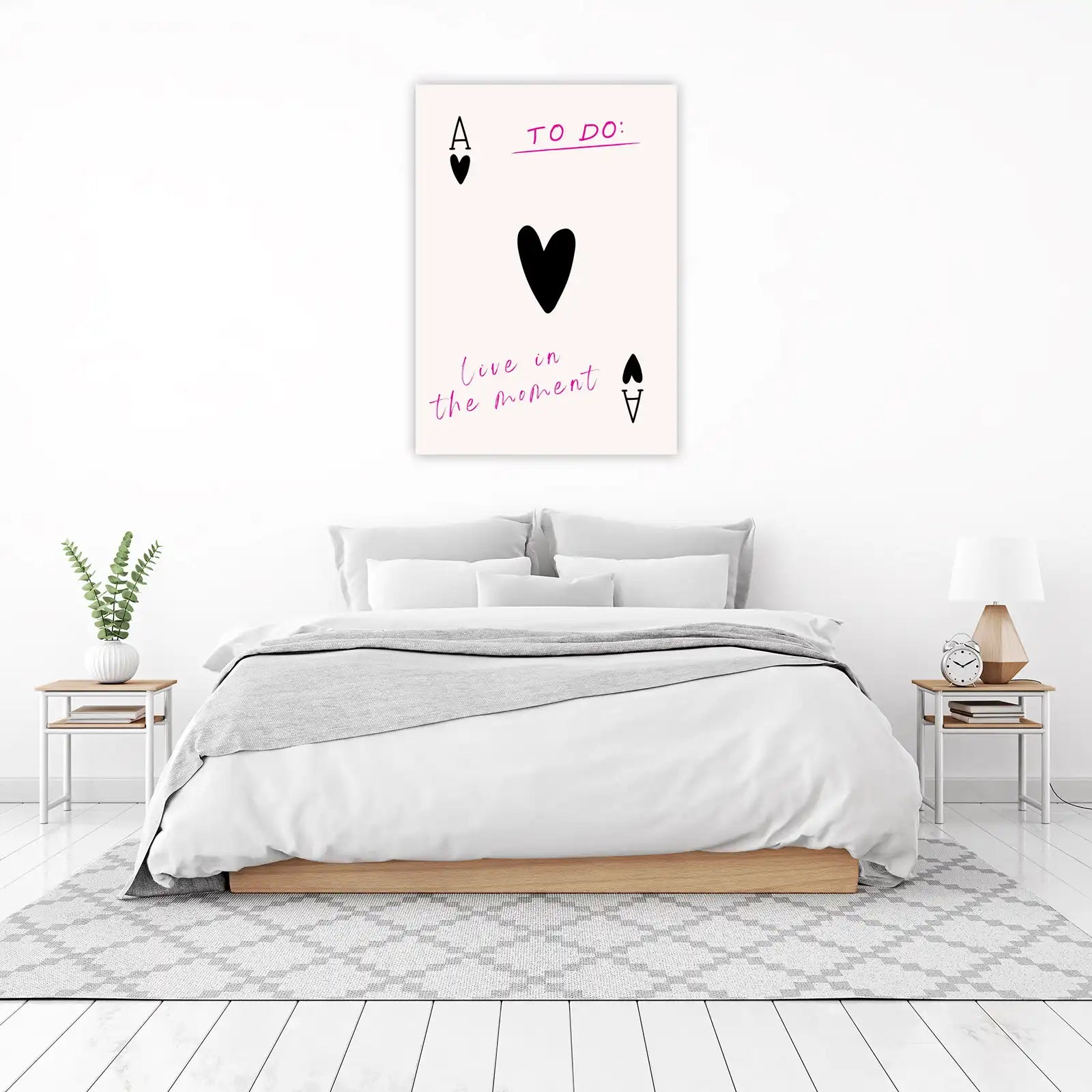 Ace of Hearts Live in the Moment Wall Art