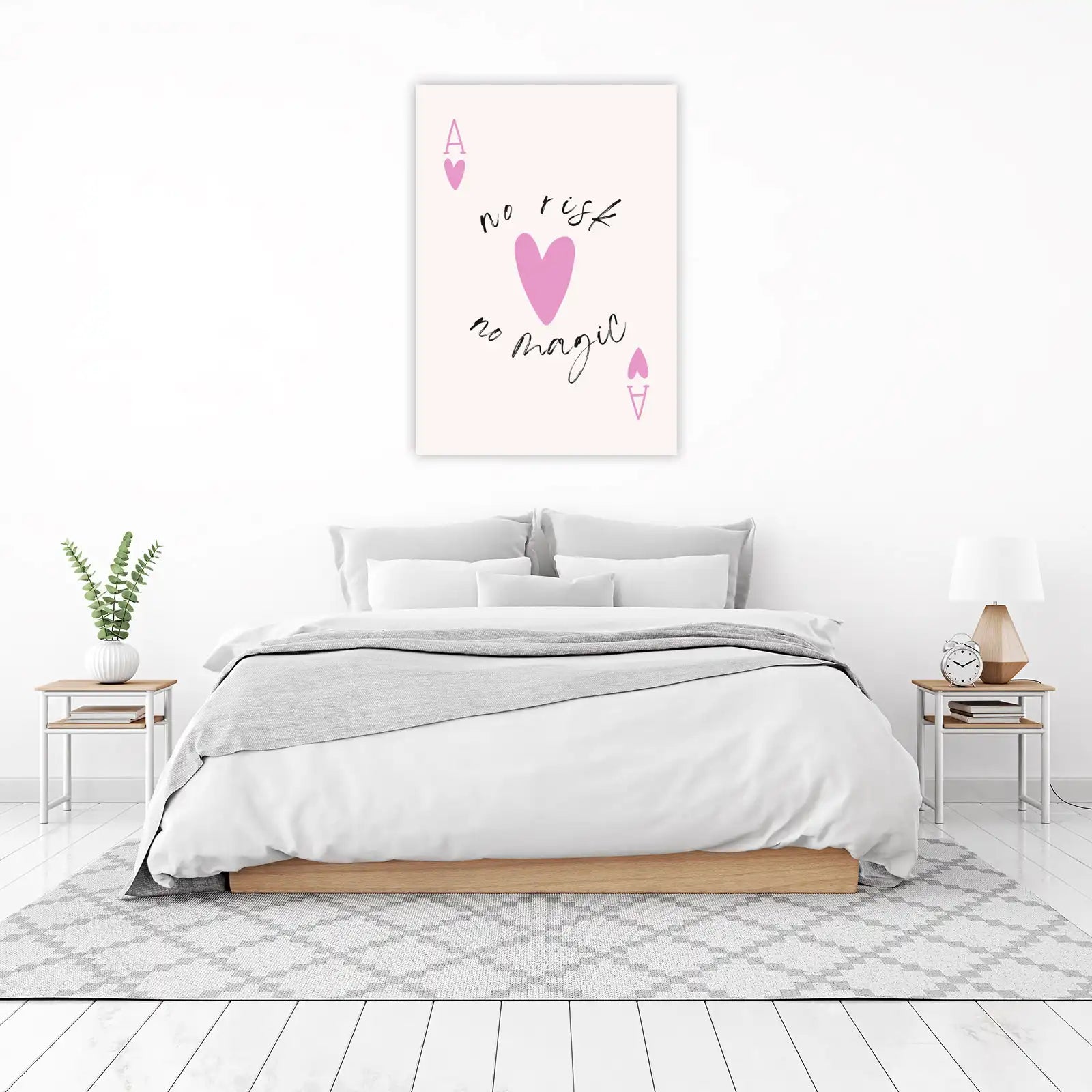 Aces of Hearts Wall Art