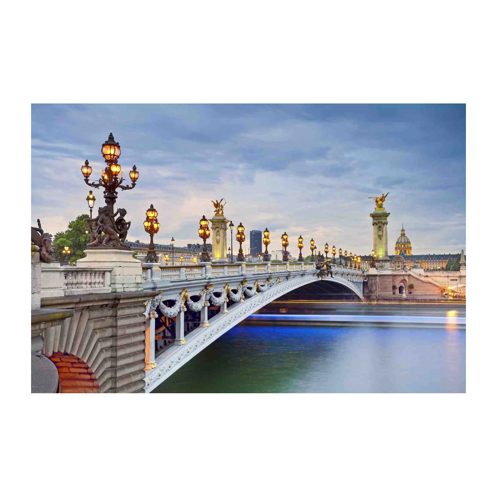 Parisian Elegance Pont Alexandre III Wall Art