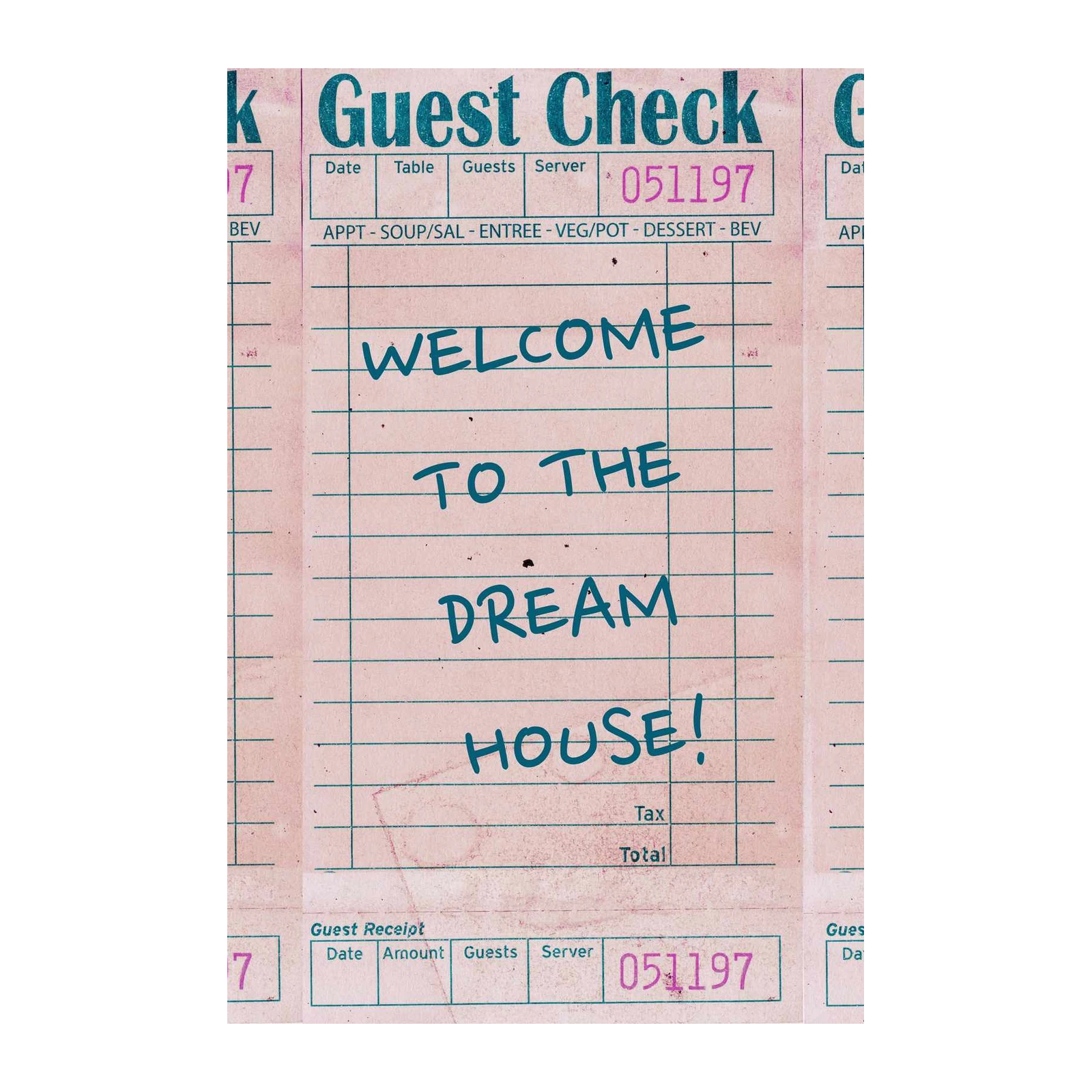 Welcome to the Dream House Wall Art