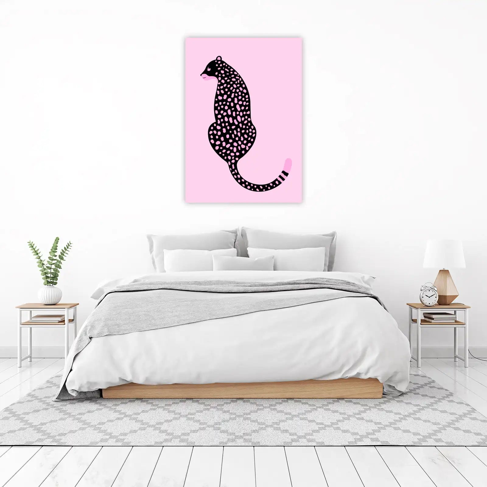 Playful Cheetah Spots Wall Art Wall Art