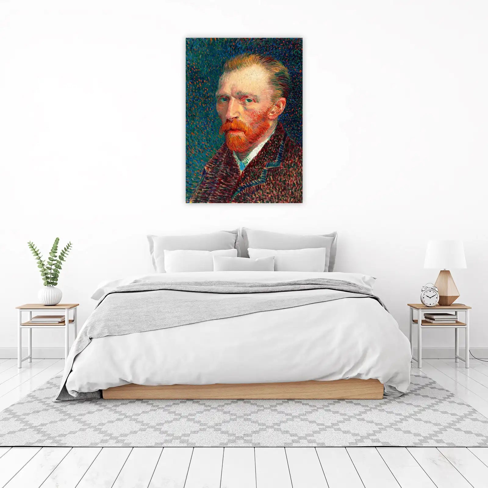 Van Gogh Self-Portrait Iconic Impressionist Wall Art