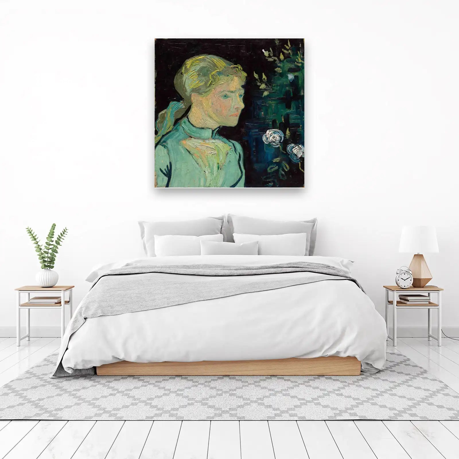 Van Gogh "La Mousmé" Portrait Wall Art