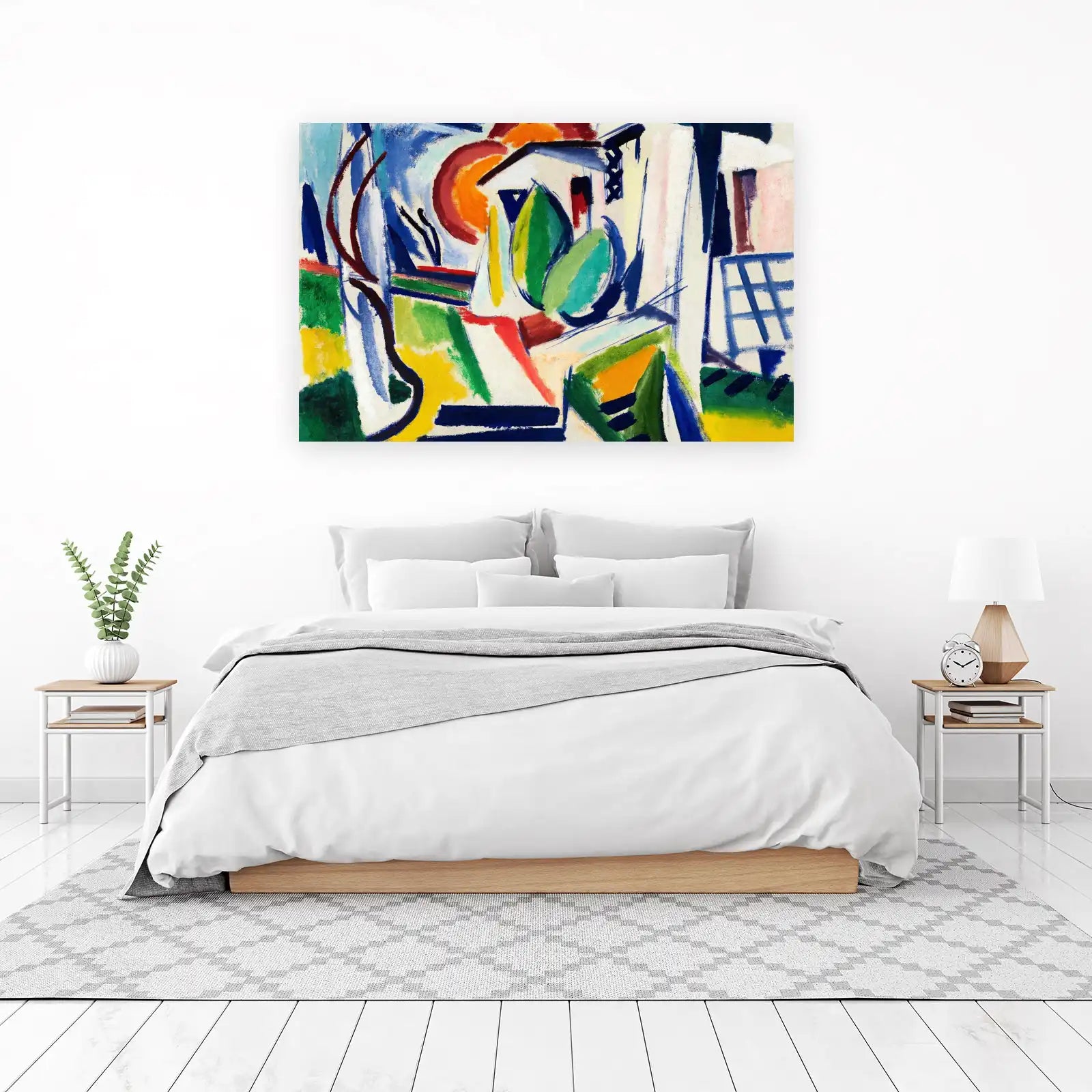 Abstract Expressionist Landscape Wall Art
