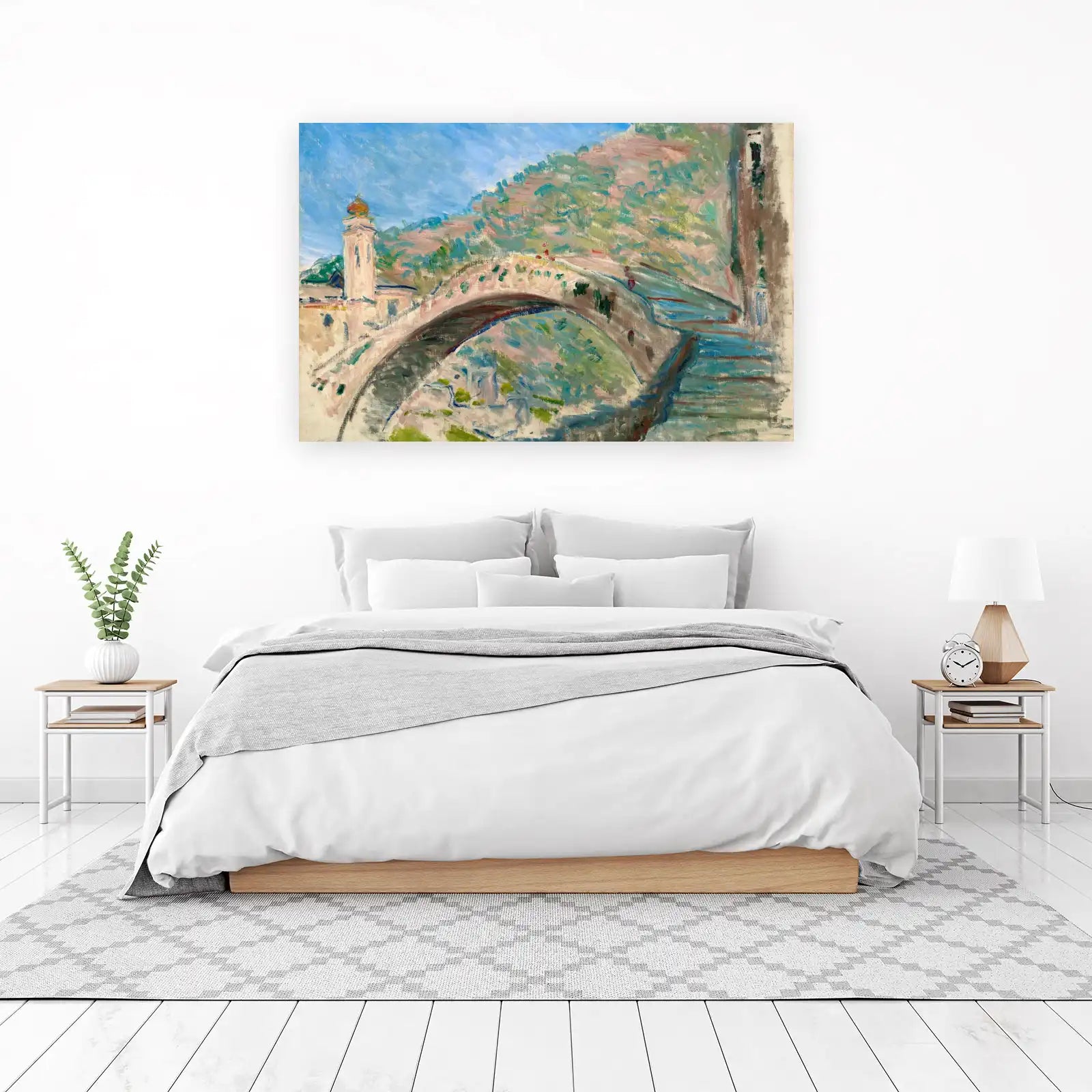 Impressionist Bridge & Tower Wall Art