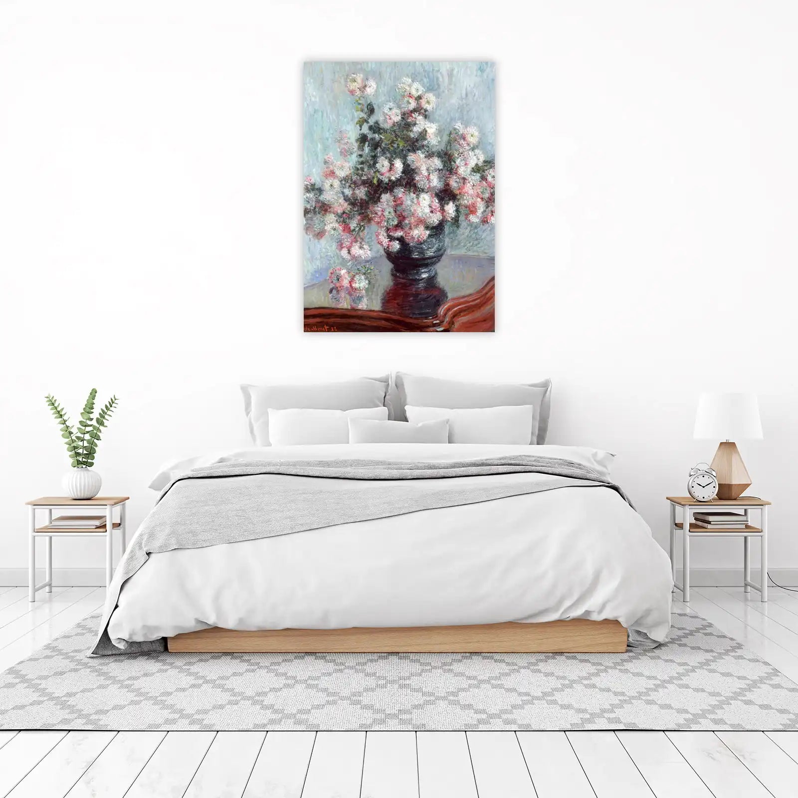 Impressionist Floral Vase Wall Art