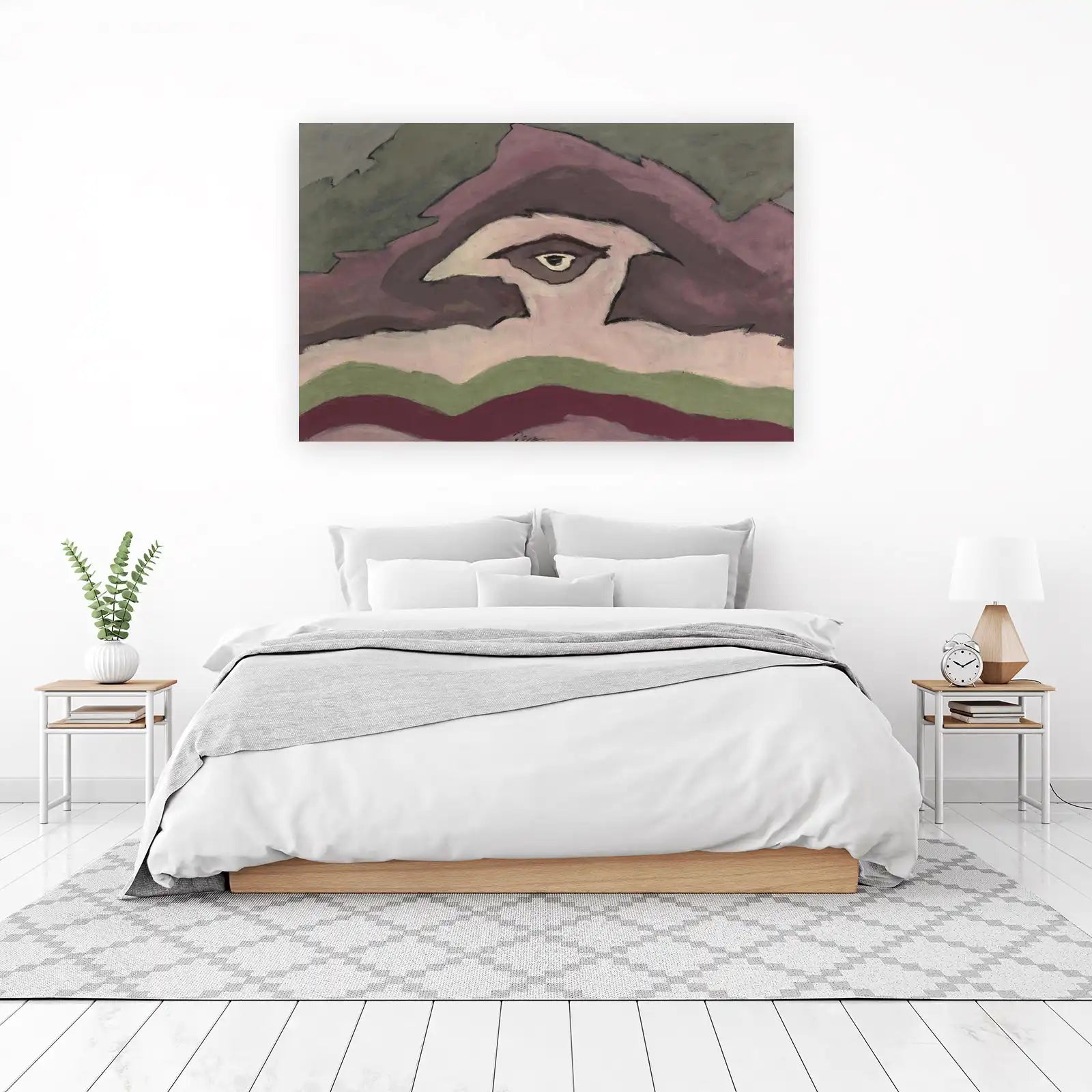 Mystic Eye Abstract Landscape Wall Art