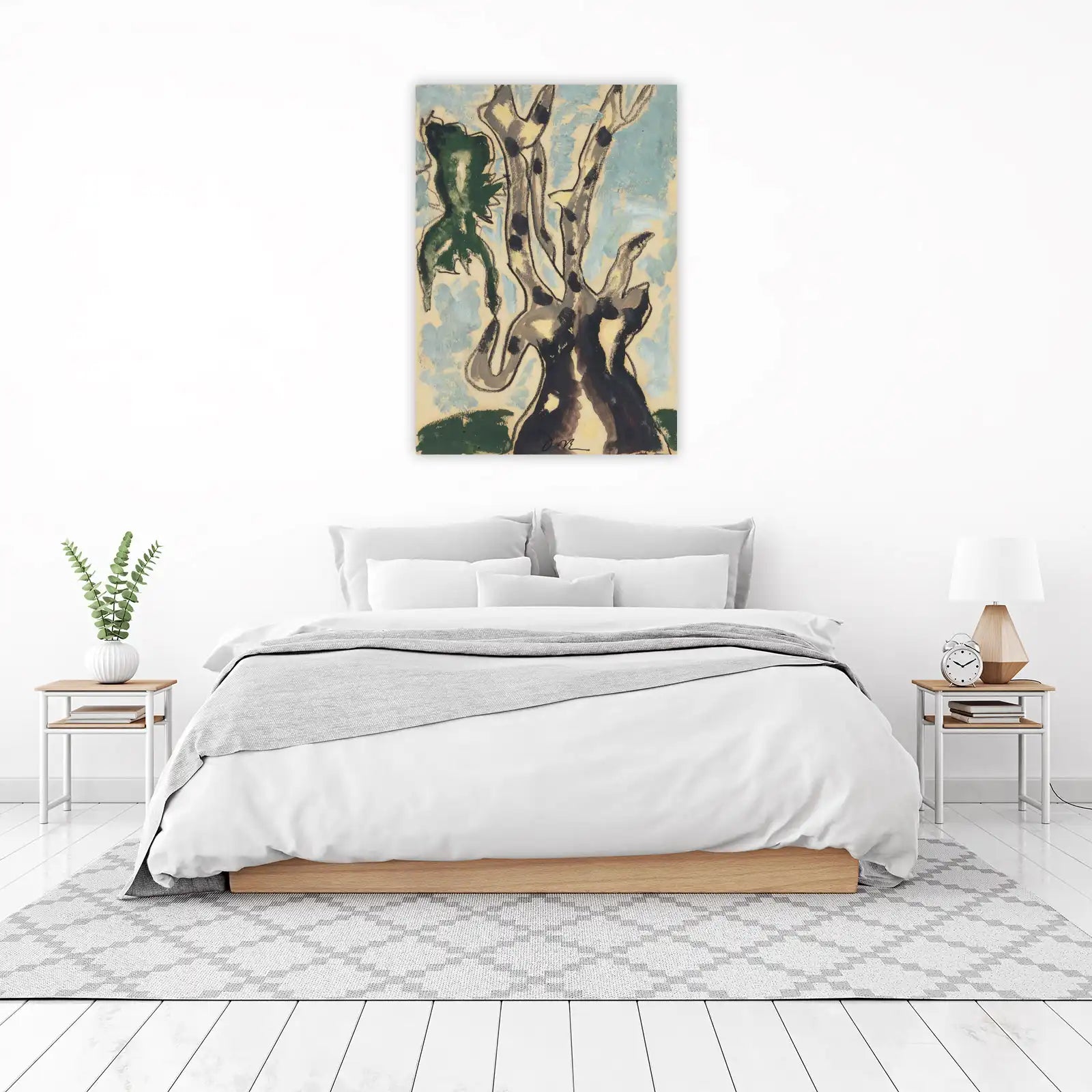 Abstract Tree Nature Wall Art - Modern Wall Art