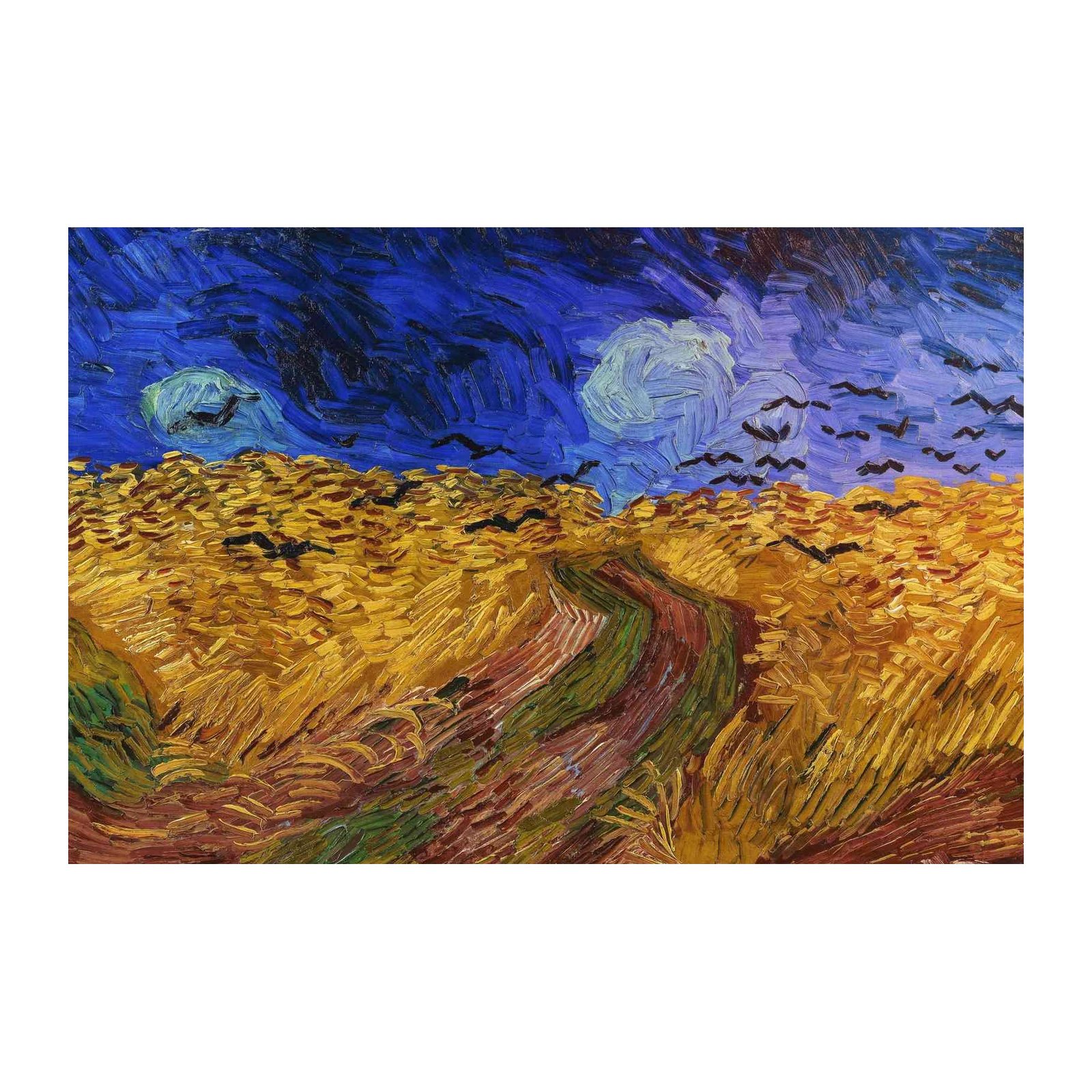 Vincent Van Gogh Wheatfield with Crows Wall Art