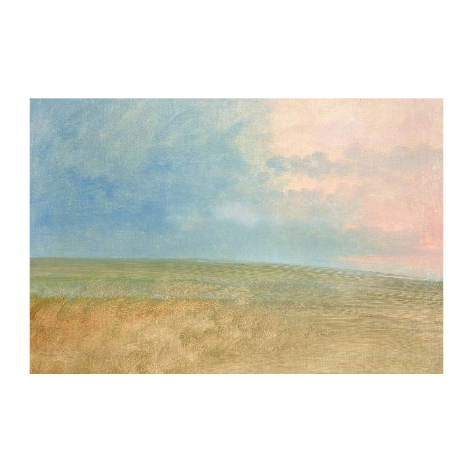 Serene Landscape Abstract Wall Art