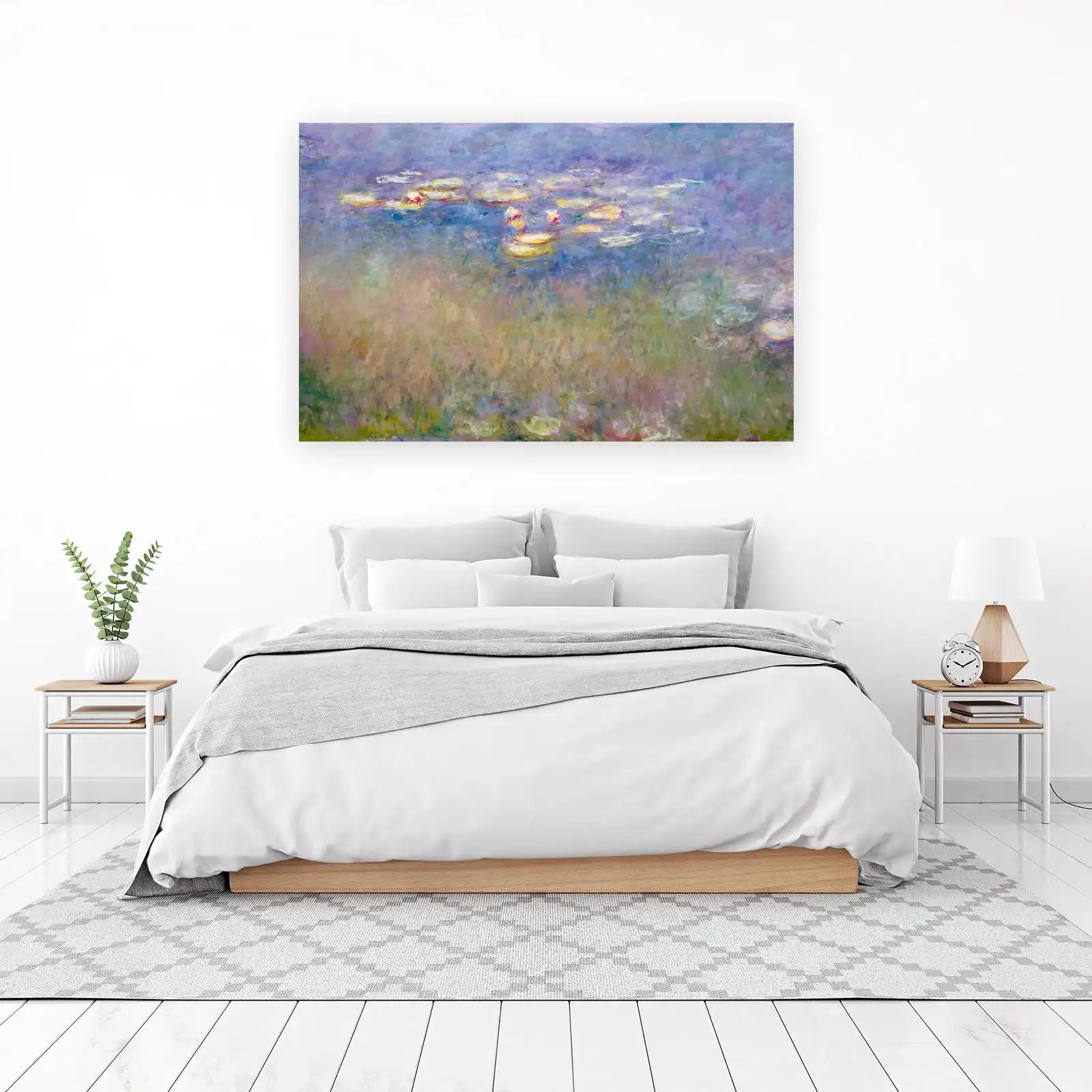 Monet Water Lilies Impressionist Wall Art