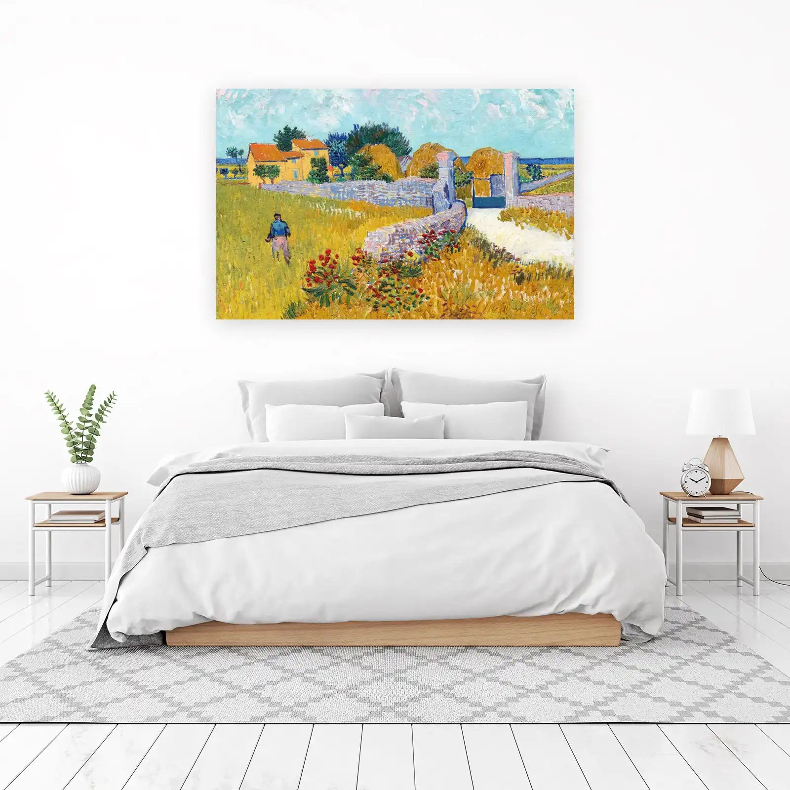 Vibrant Countryside Path Wall Art