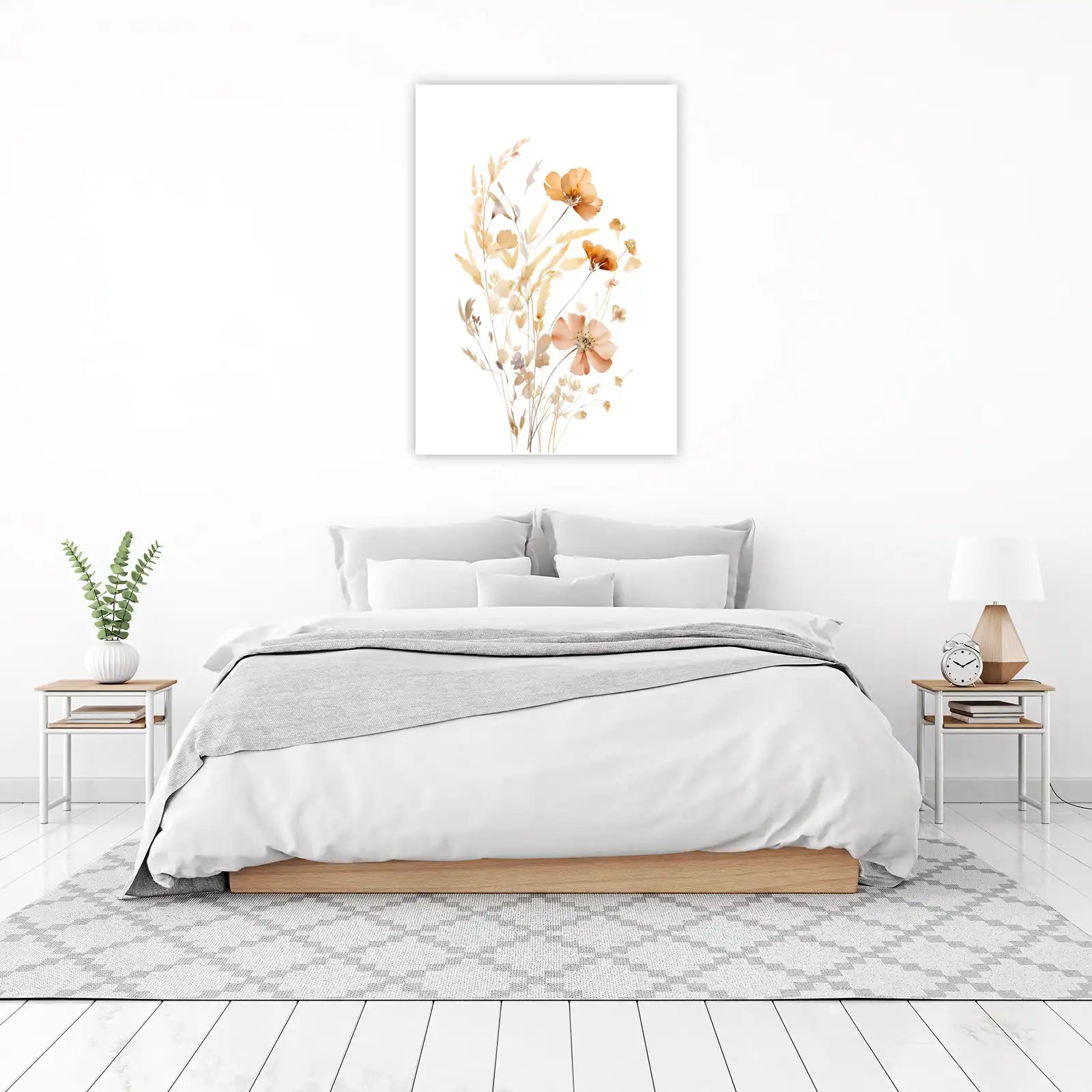 Ethereal Meadow Blooms Wall Art