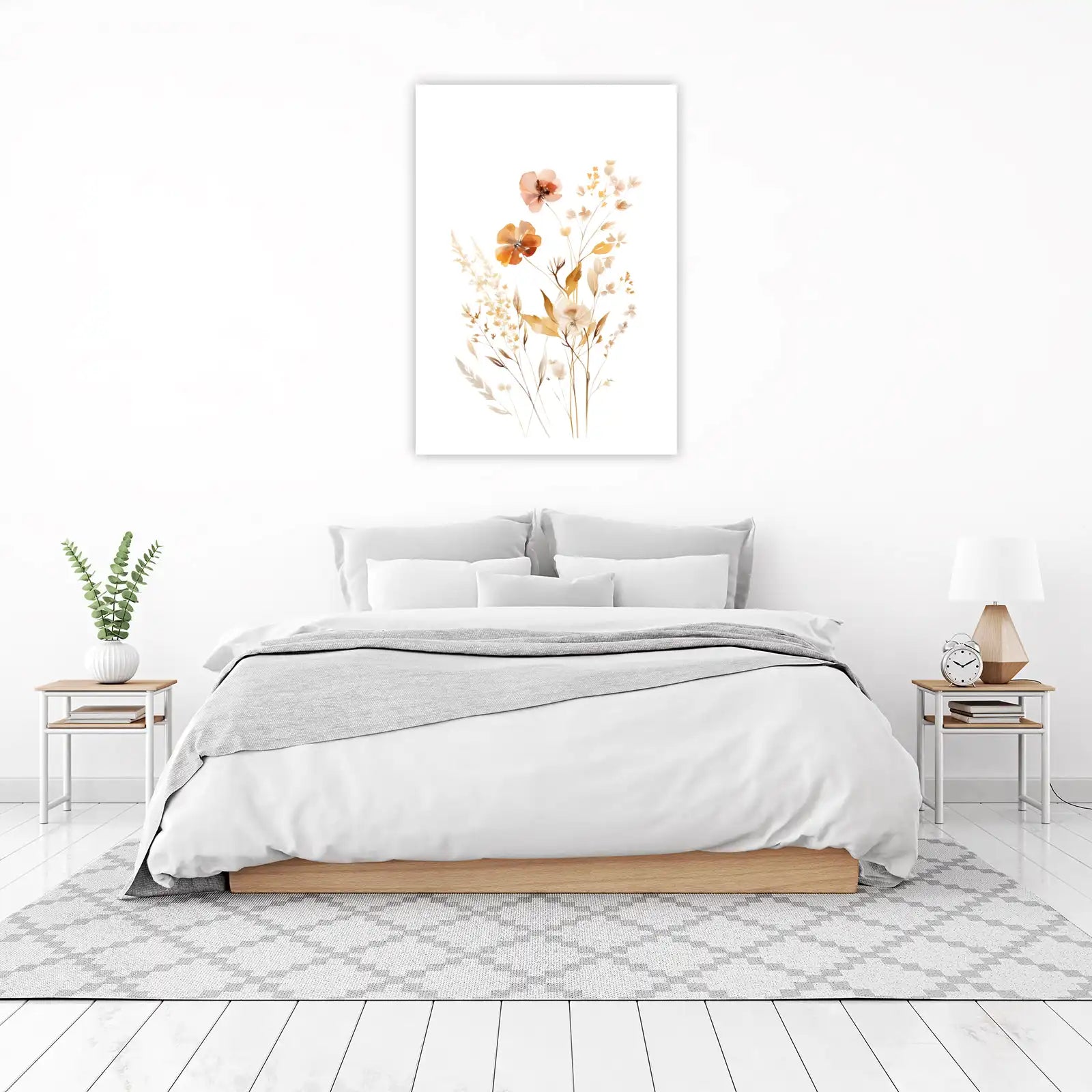 Ethereal Wildflower Meadow Wall Art